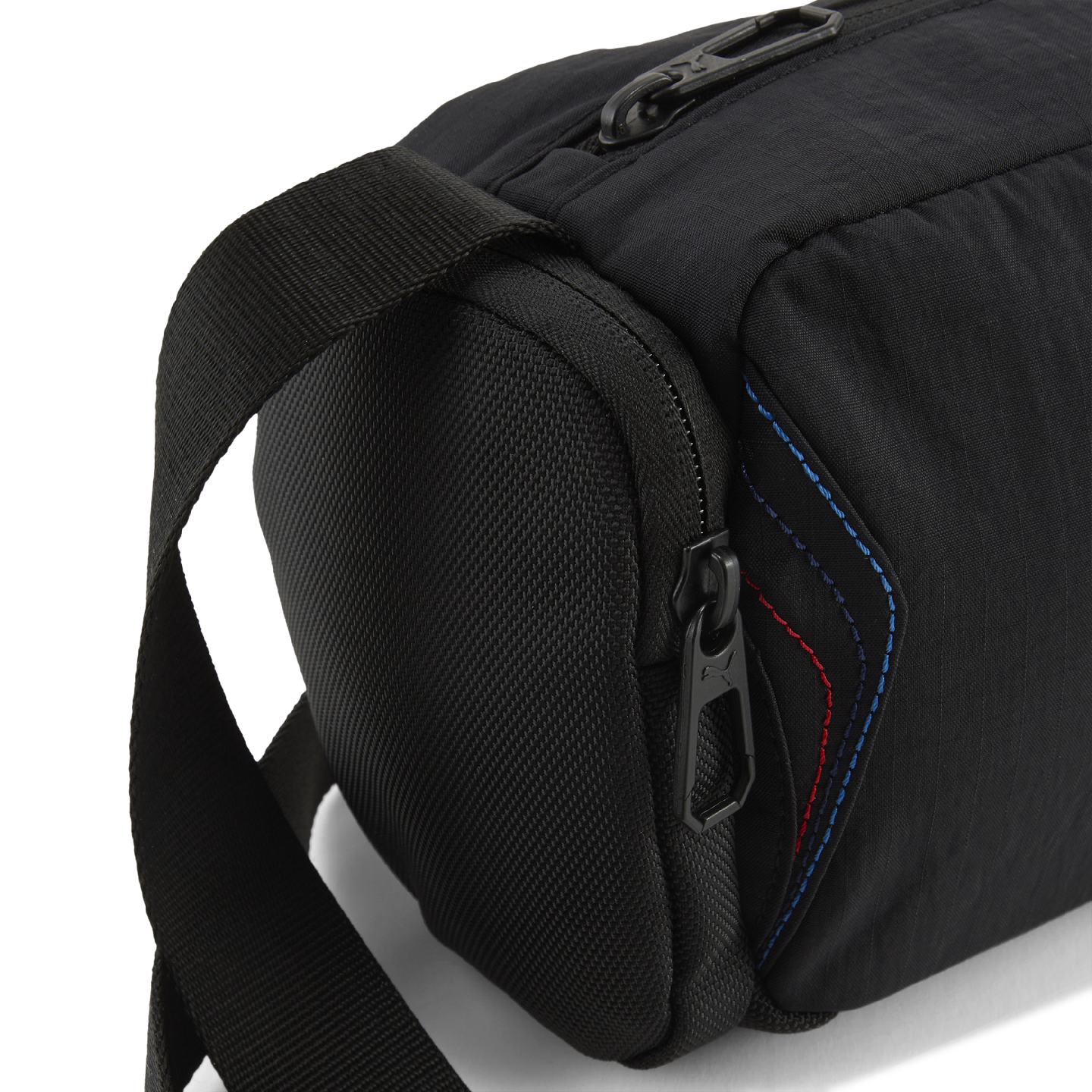 BMW M Motorsport Crossbody Bag SMU Black Adjustable Strap view 3