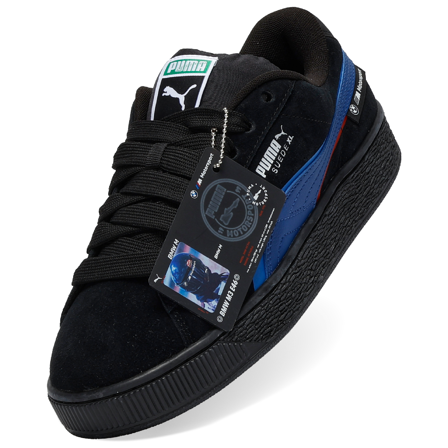 BMW M Motorsport PUMA Suede XL Unisex Trainers Black