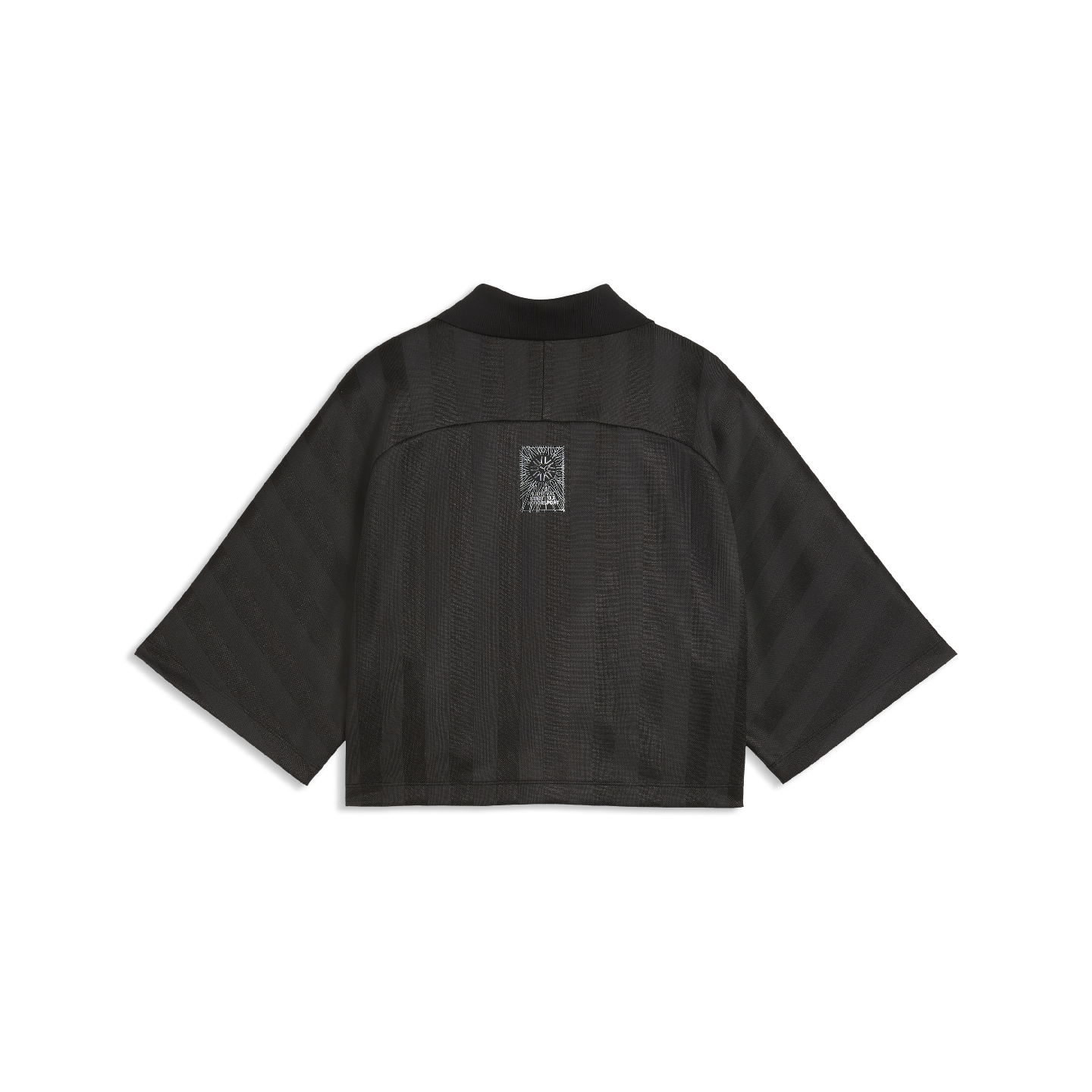 PUMA BMW M Motorsport Women's Lifestyle Cropped Polo Black view 2