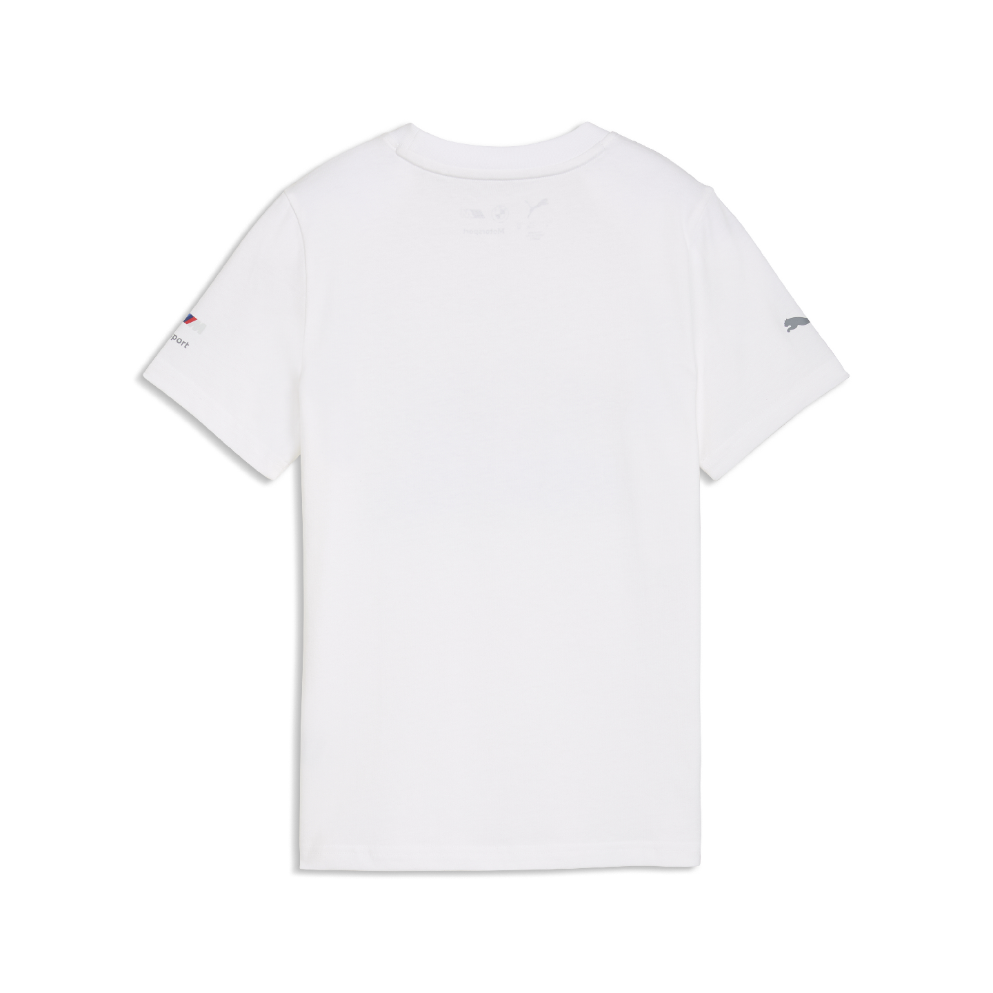 PUMA BMW M Motorsport Kid's Sportswear Car Graphic Tee White Regular Fit view 2