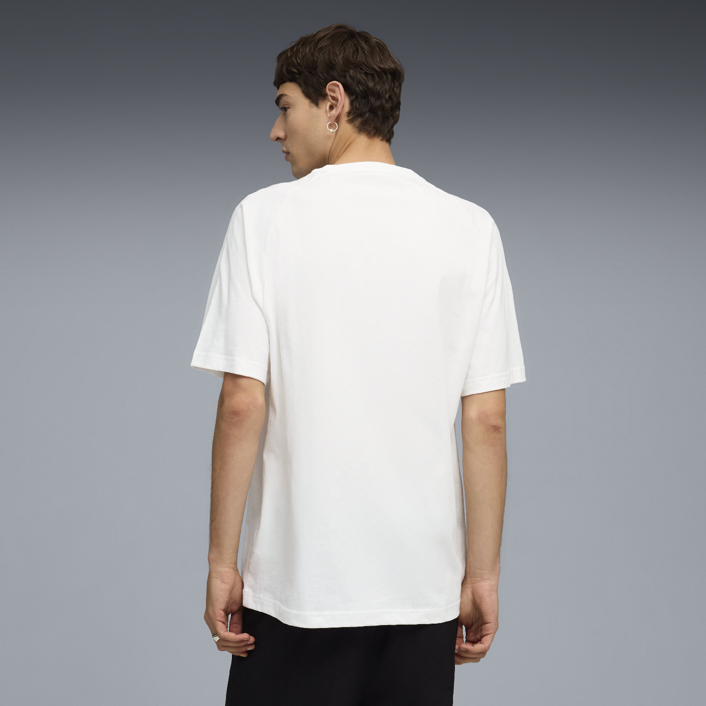 PUMA BMW M Motorsport Men's Pumatech-X Tee White Regular Fit view 4