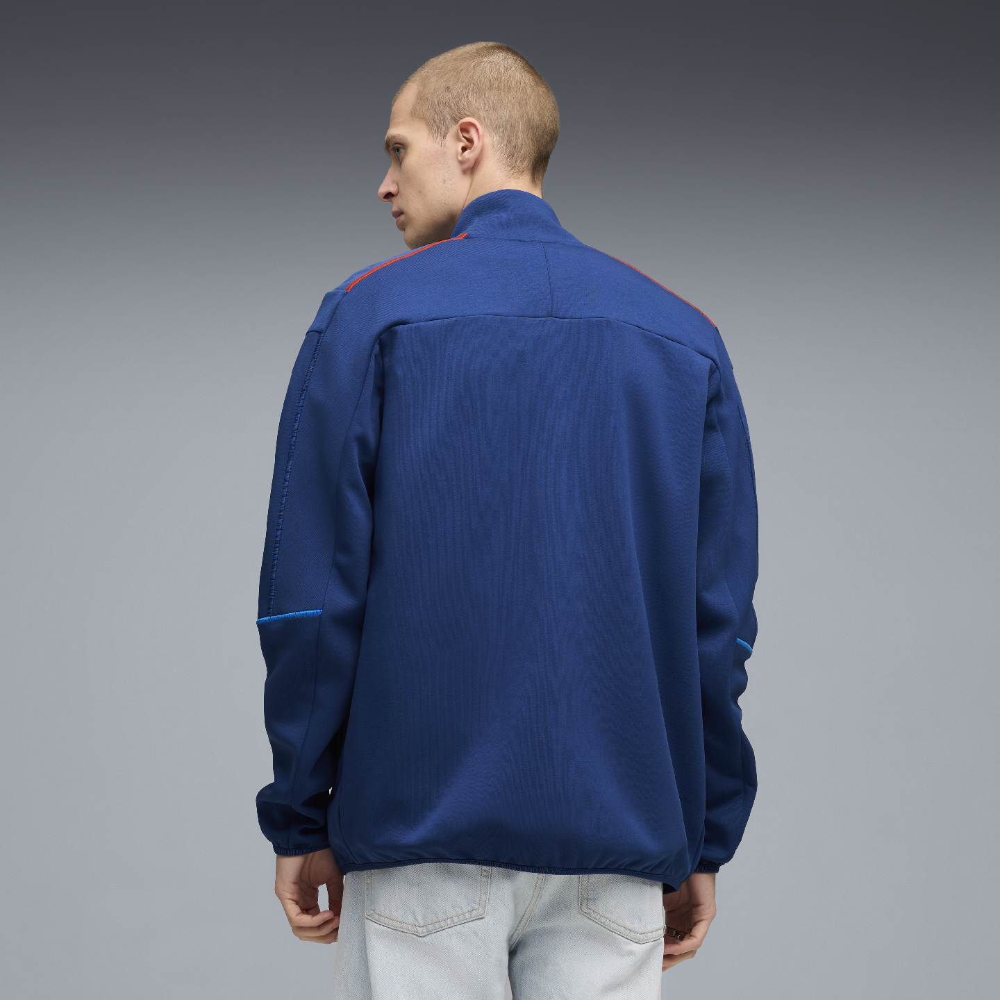  PUMA BMW M Motorsport Men's Sportswear MT7 Track Jacket Blue Regular Fit view 4