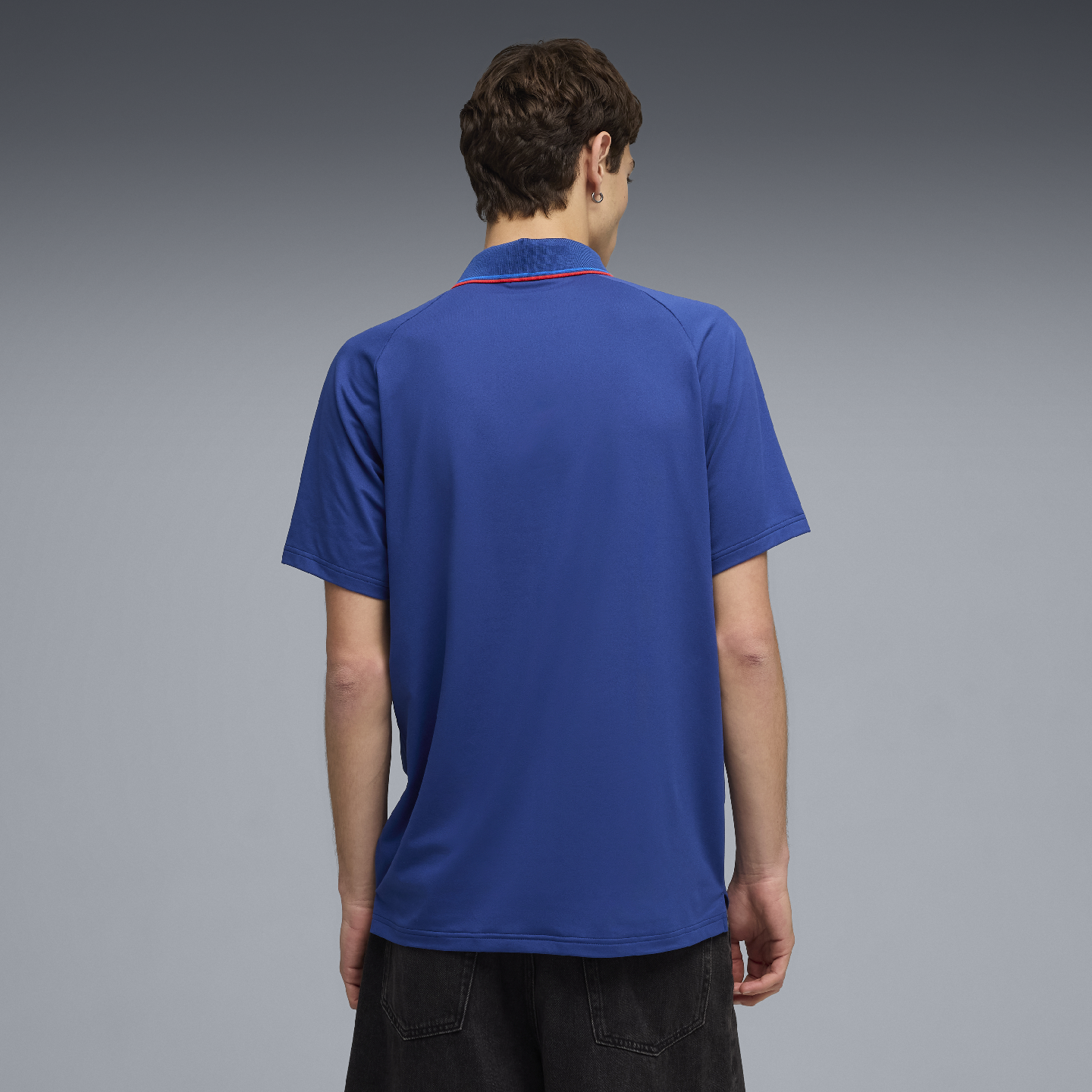 PUMA BMW M Motorsport Men's Sportswear Cloudspun Polo Blue Regular Fit view 4