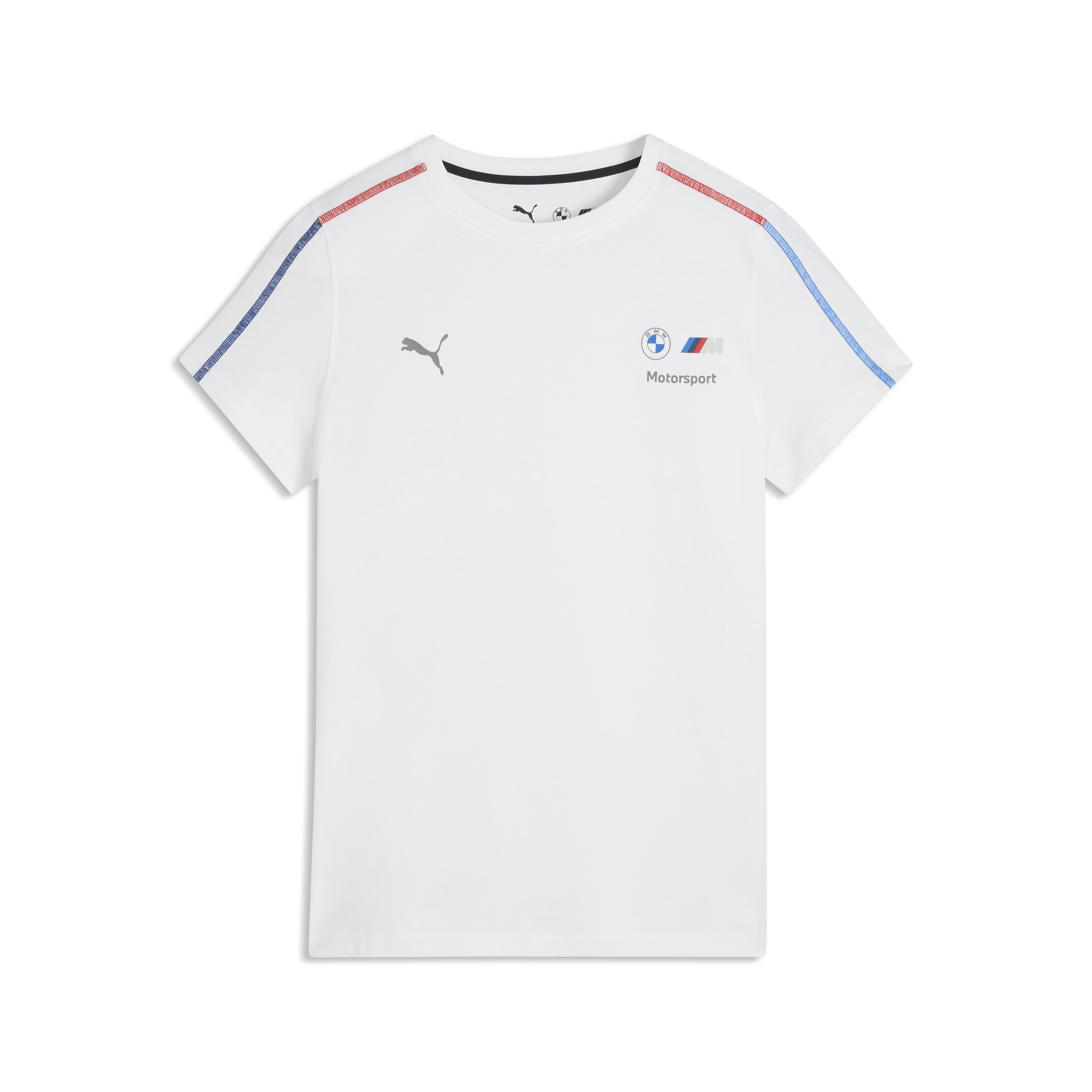 PUMA BMW M Motorsport Women's Tee SMU White Relaxed Fit