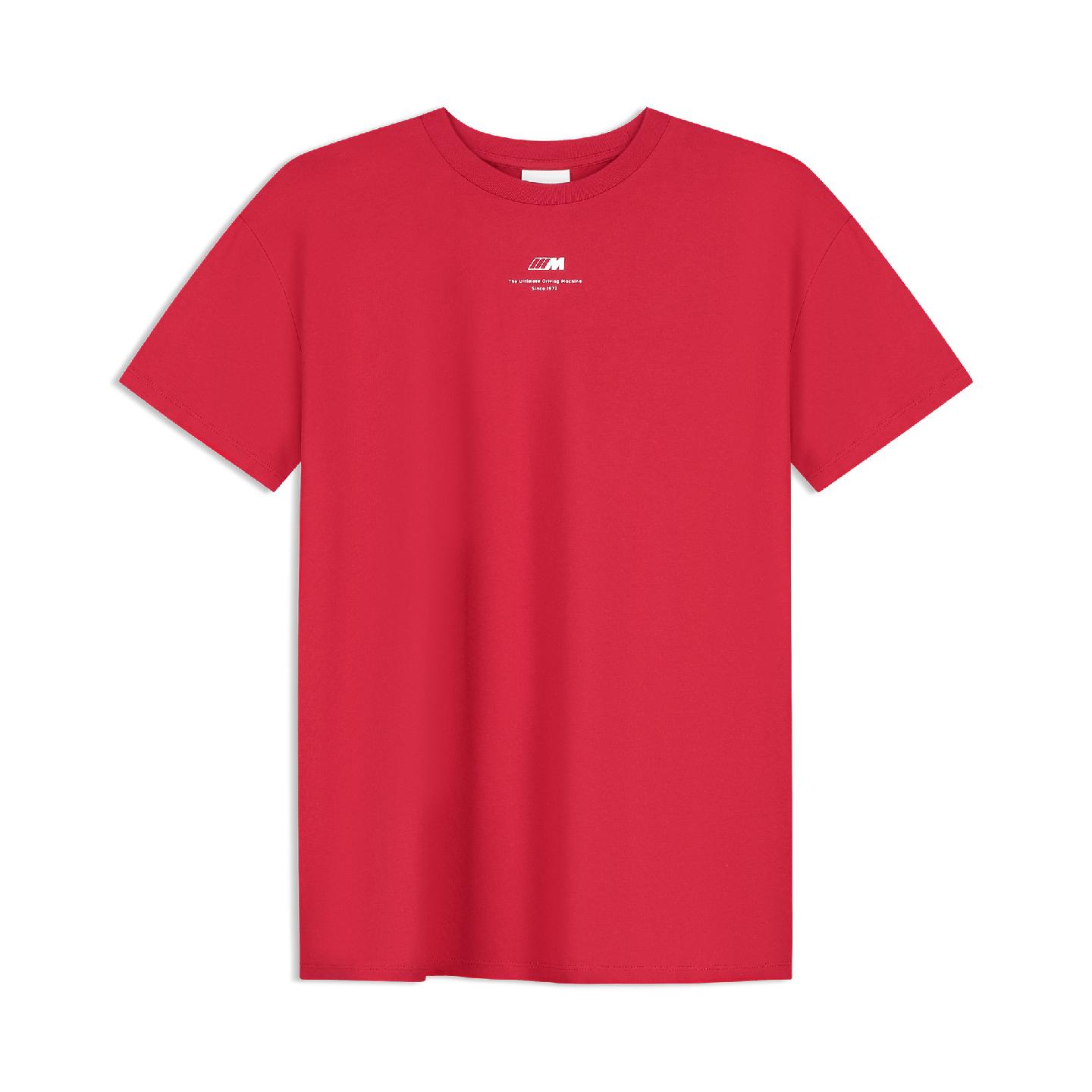 BMW M Unisex T-shirt Logo Red Regular Fit
