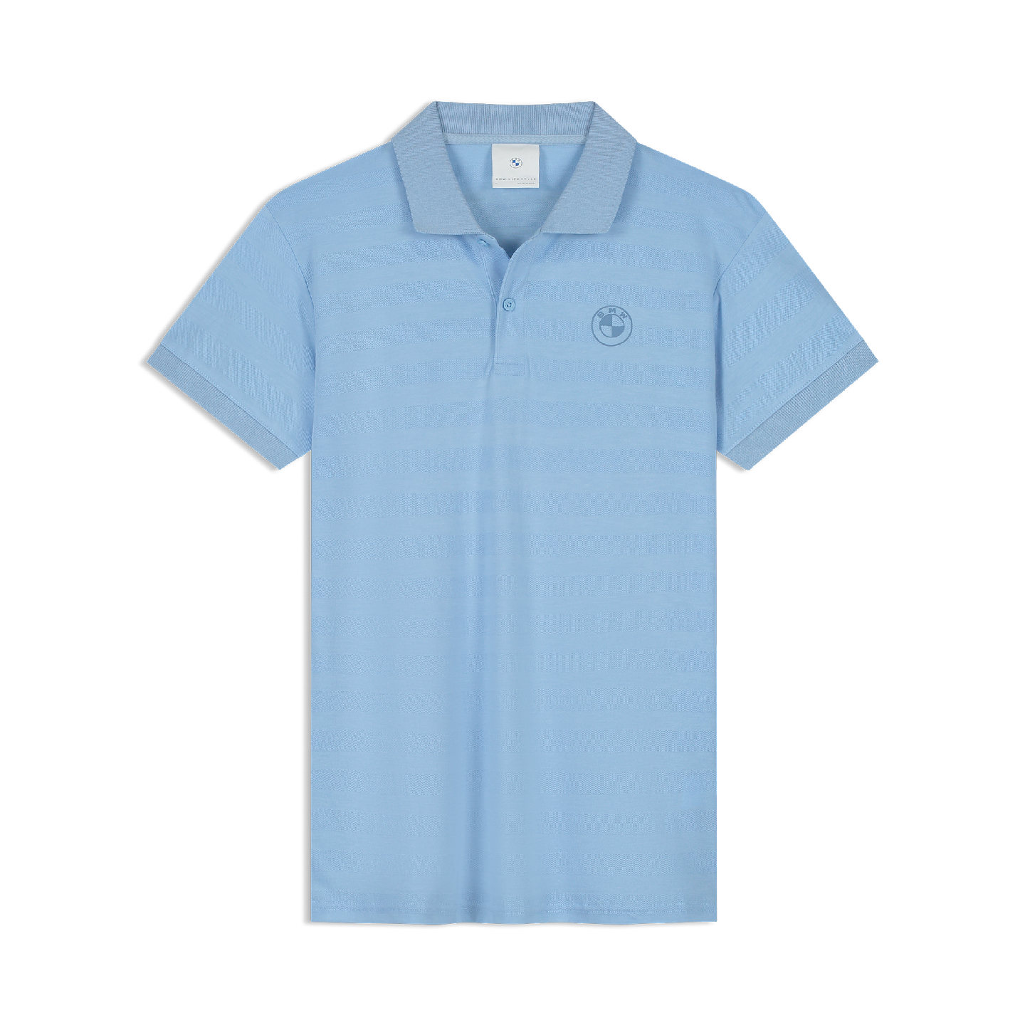 BMW Men's Polo Shirt Performance Blue Regular Fit