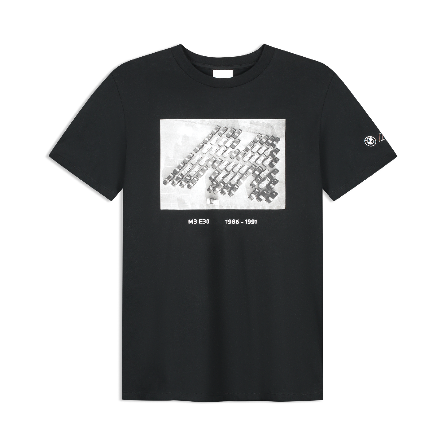 BMW M Unisex T-Shirt Graphic 2 Black Regular Fit