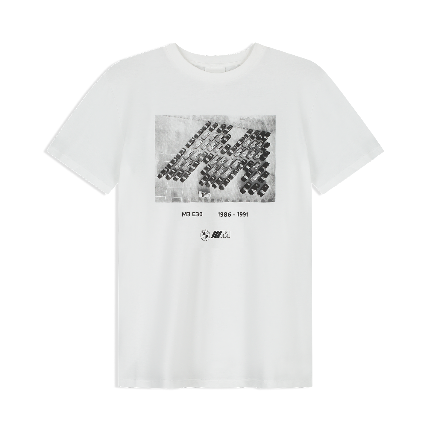 BMW M T-Shirt Graphic 2 White Regular Fit