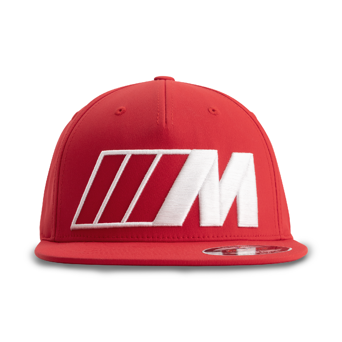 BMW M Cap Flat Brim Red