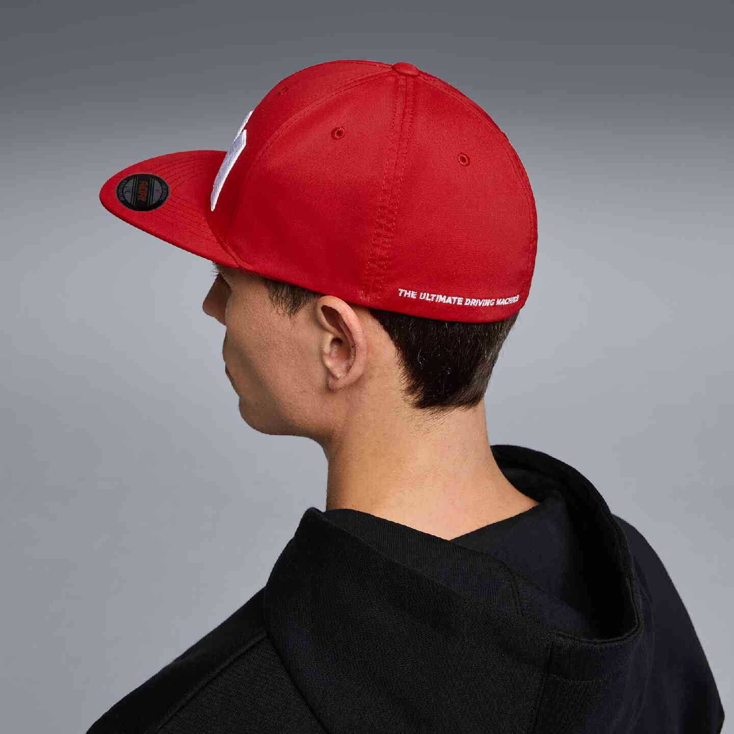 BMW M Cap Flat Brim Red view 5