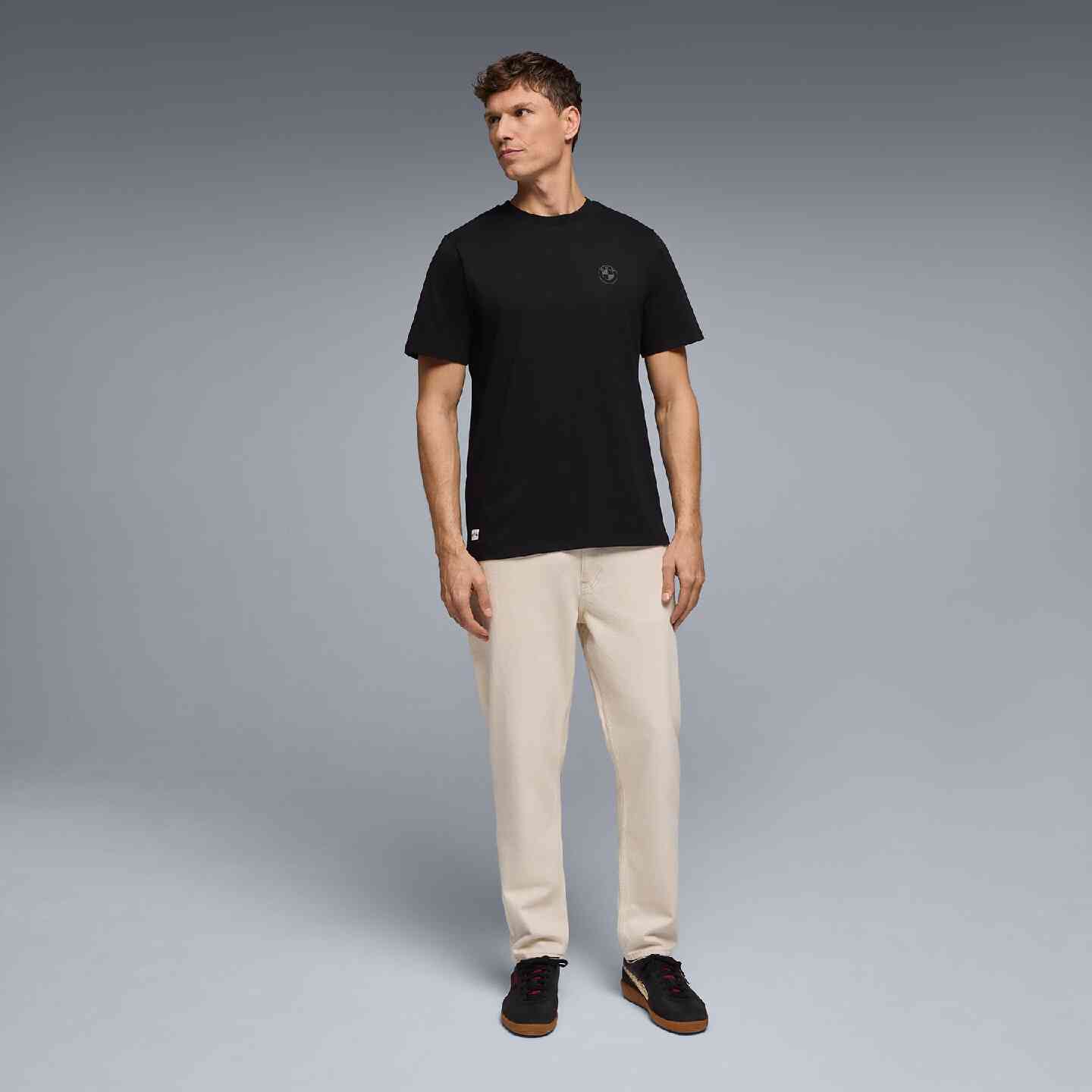 BMW Unisex T-Shirt Arc Black Regular Fit view 5