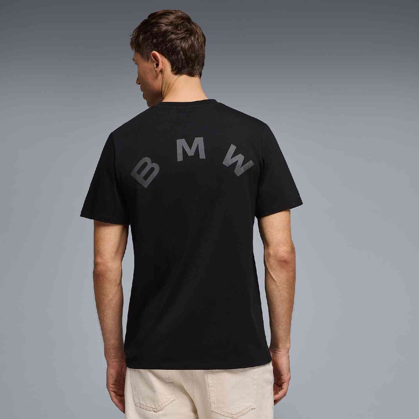BMW Unisex T-Shirt Arc Black Regular Fit view 3