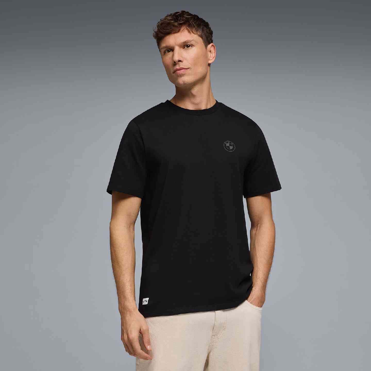 BMW Unisex T-Shirt Arc Black Regular Fit view 4