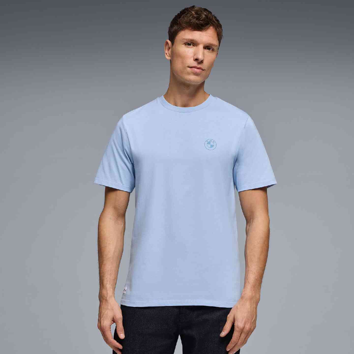 BMW Unisex T-Shirt  Arc Light Blue Regular Fit view 4