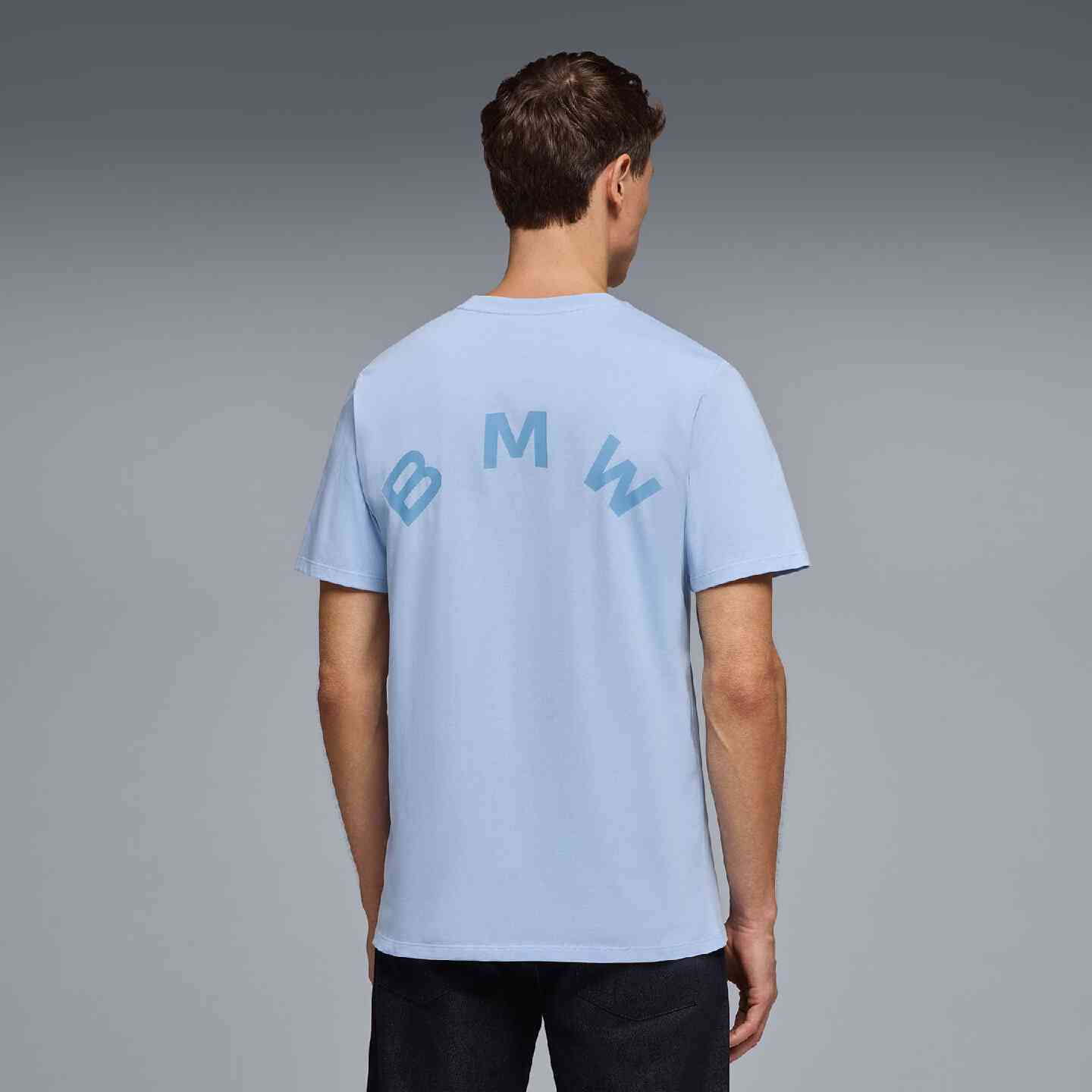 BMW Unisex T-Shirt  Arc Light Blue Regular Fit view 3