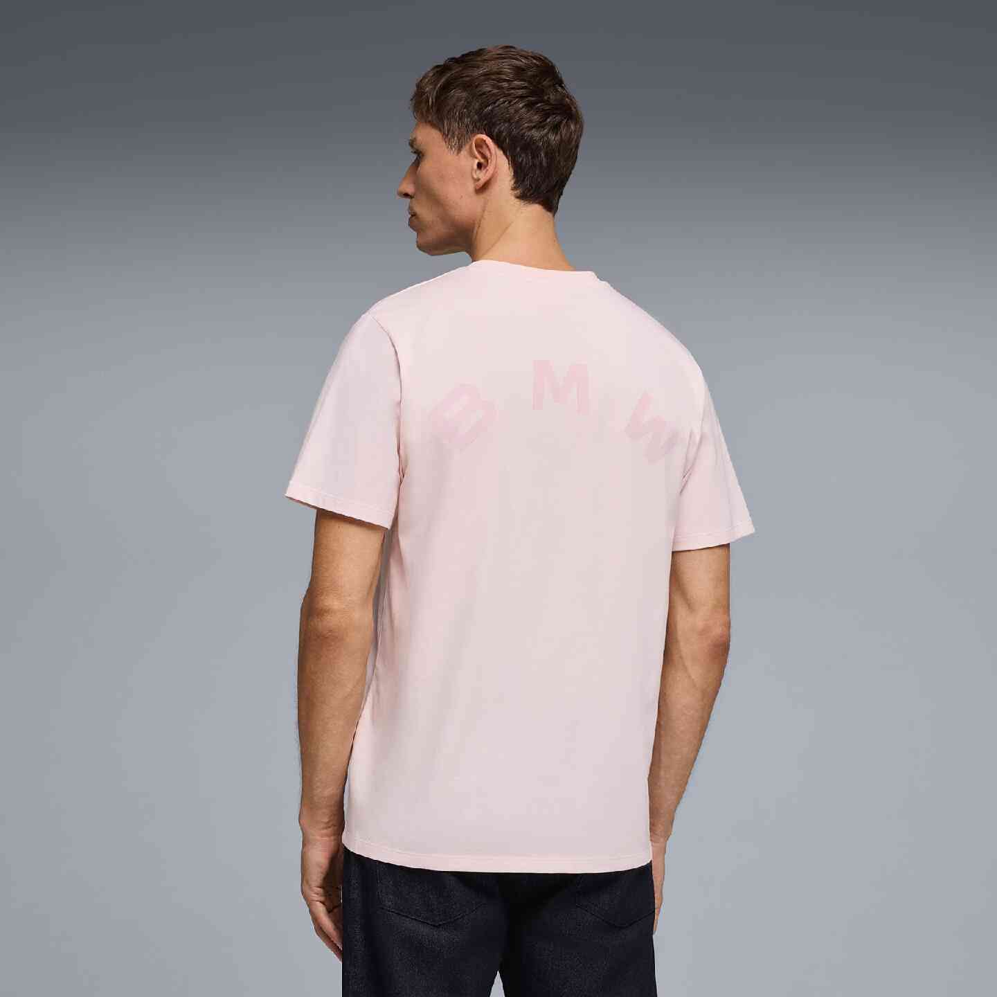 BMW Unisex T-Shirt  Arc Pink Regular Fit view 4