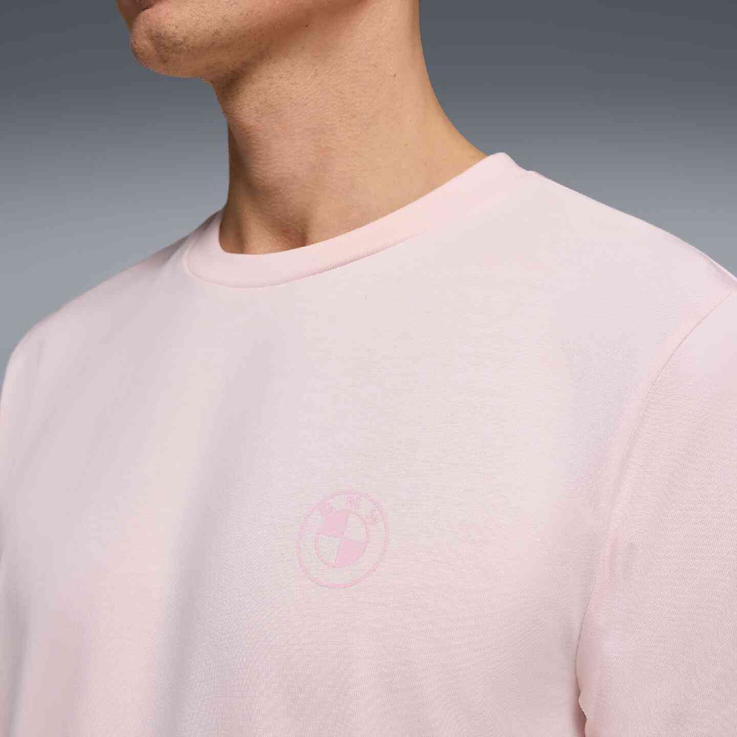 BMW Unisex T-Shirt  Arc Pink Regular Fit view 3