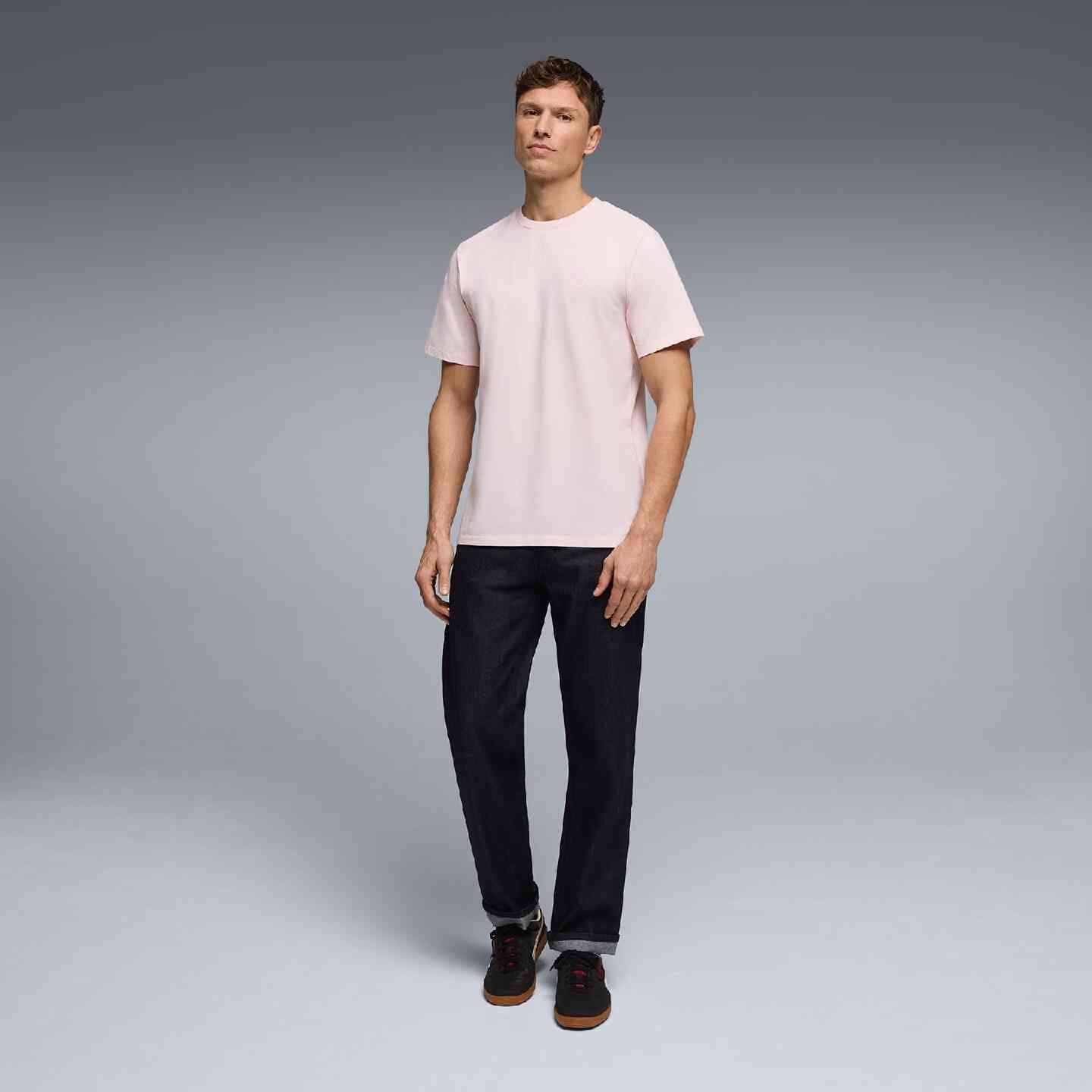 BMW Unisex T-Shirt  Arc Pink Regular Fit view 7