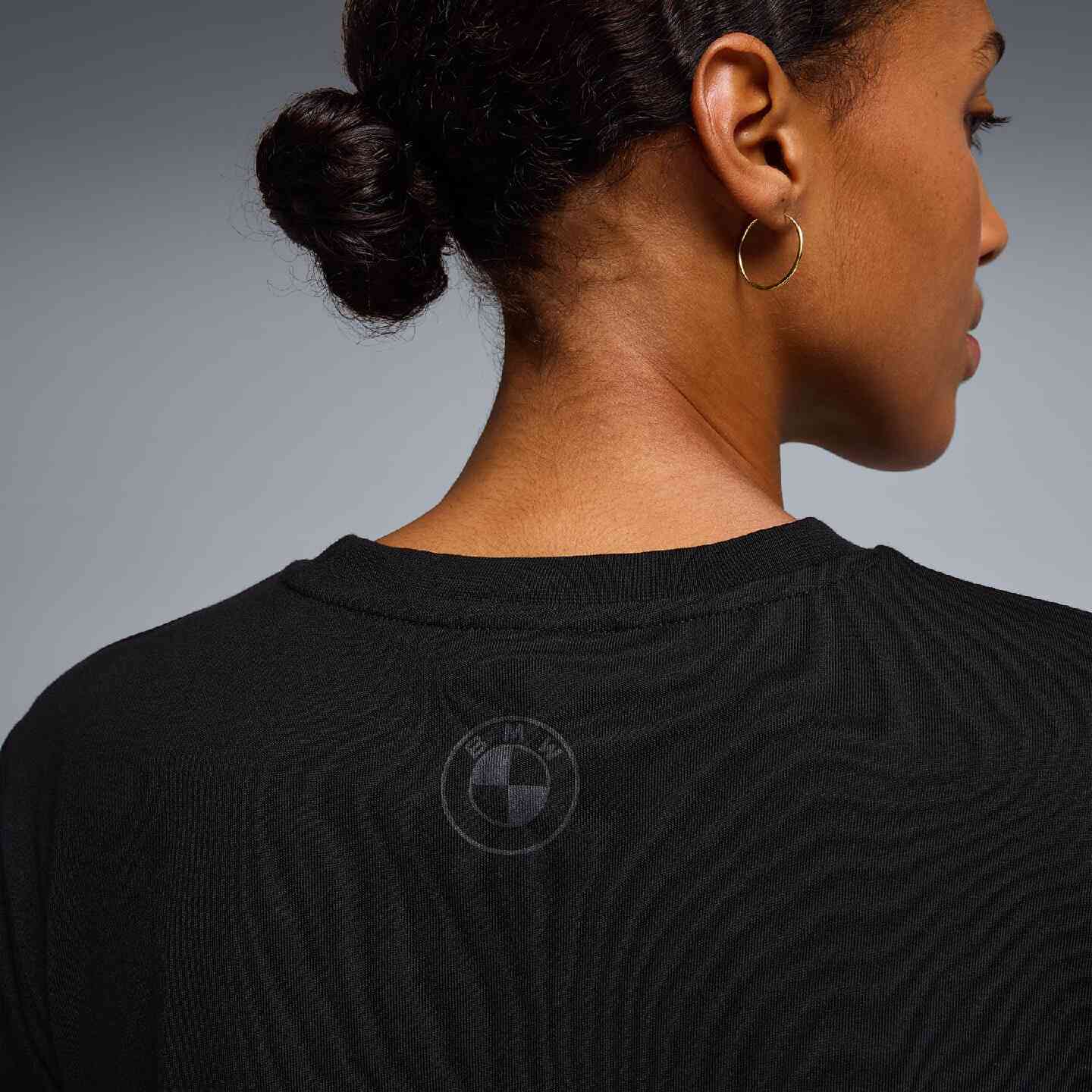 BMW Ladies T-Shirt Claim Black Regular Fit view 4