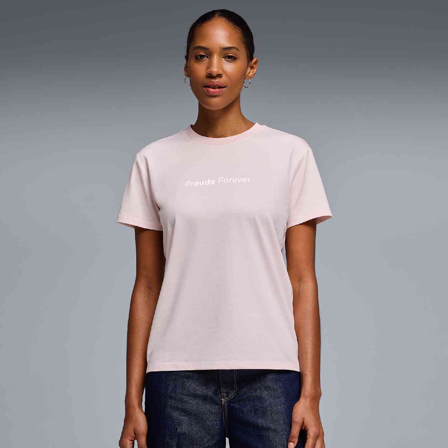 BMW Ladies T-Shirt Claim Pink Regular Fit view 3