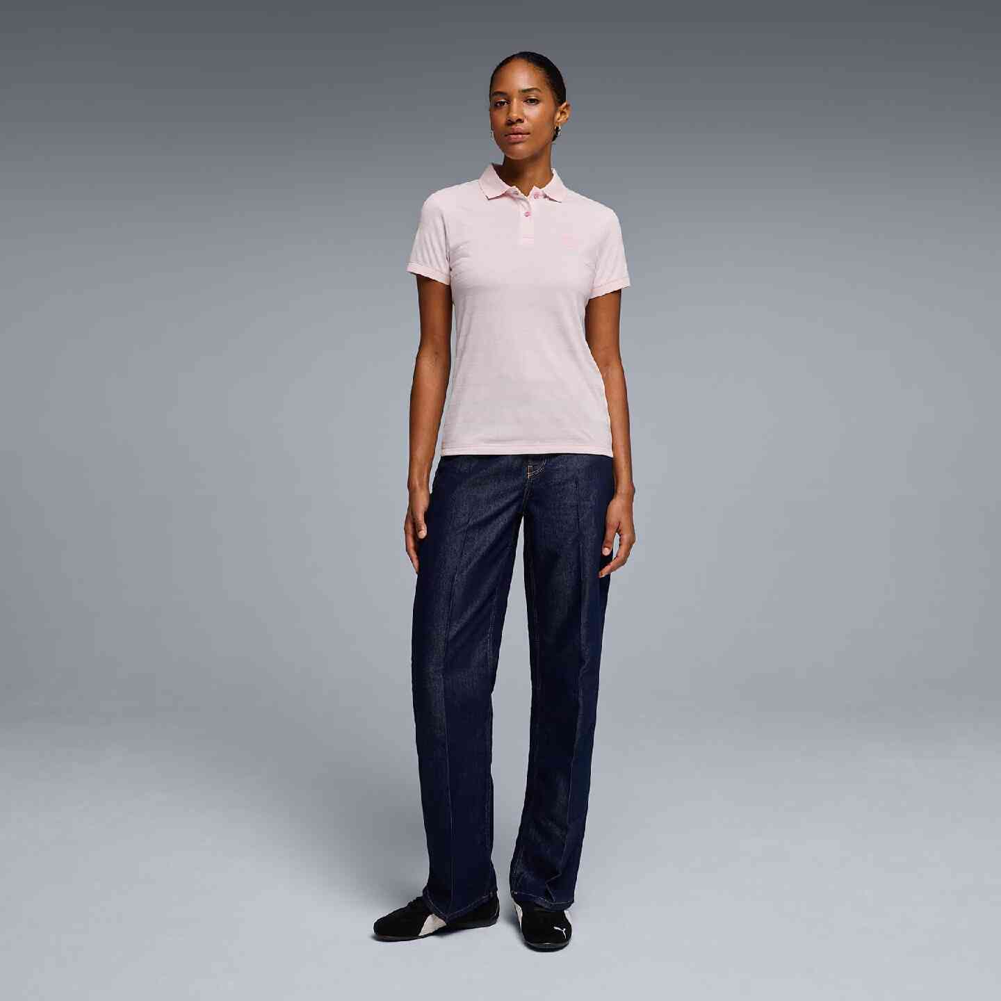 BMW Ladies Polo Shirt Performance Pink Regular Fit view 6