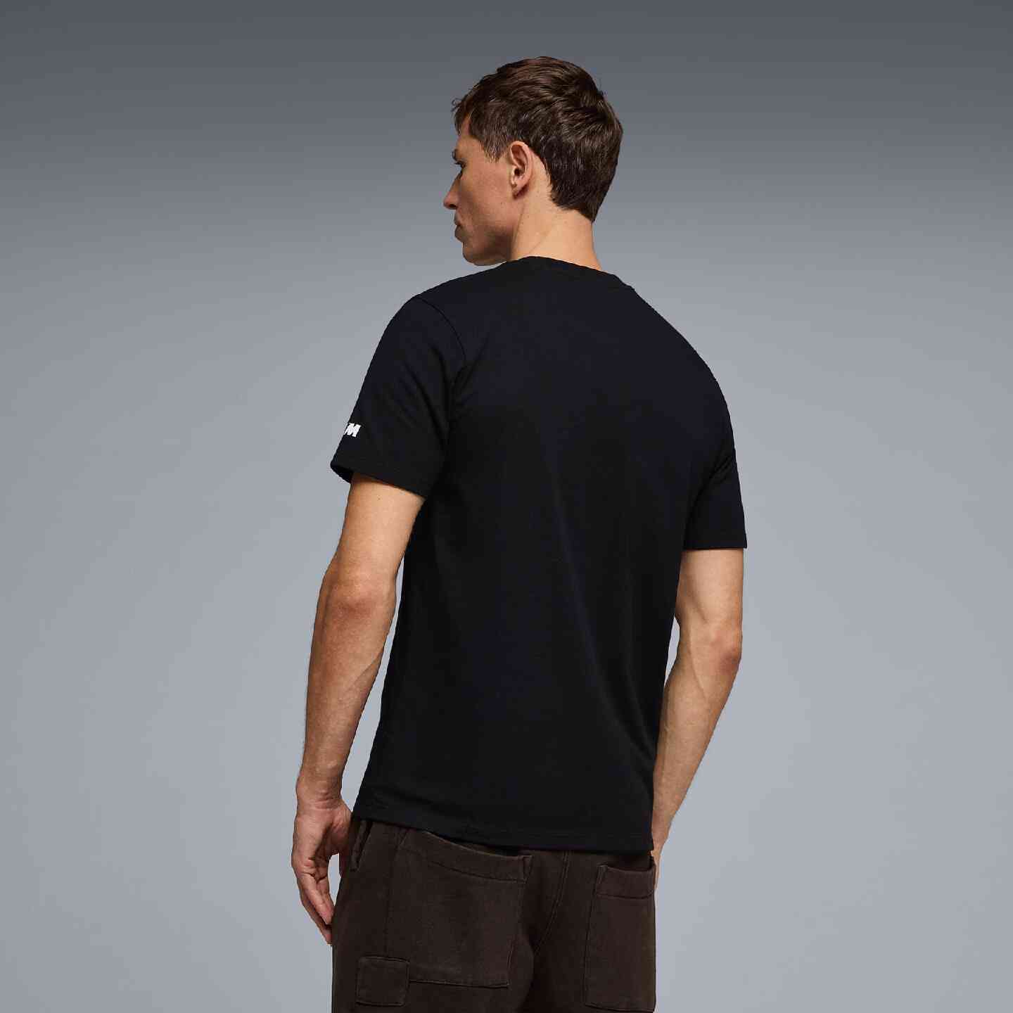 BMW M Unisex T-Shirt Graphic 2 Black Regular Fit view 4