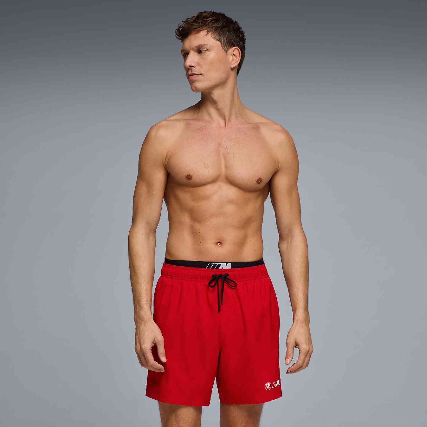 BMW M Men's Swim Shorts Red   view 3