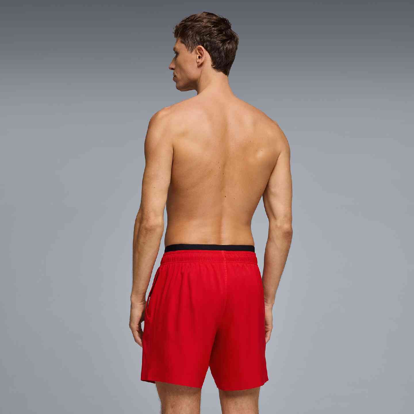 BMW M Men's Swim Shorts Red   view 4