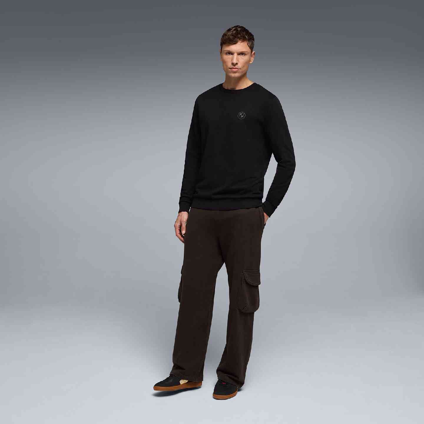 BMW Unisex Sweater Arc Black Regular Fit view 7