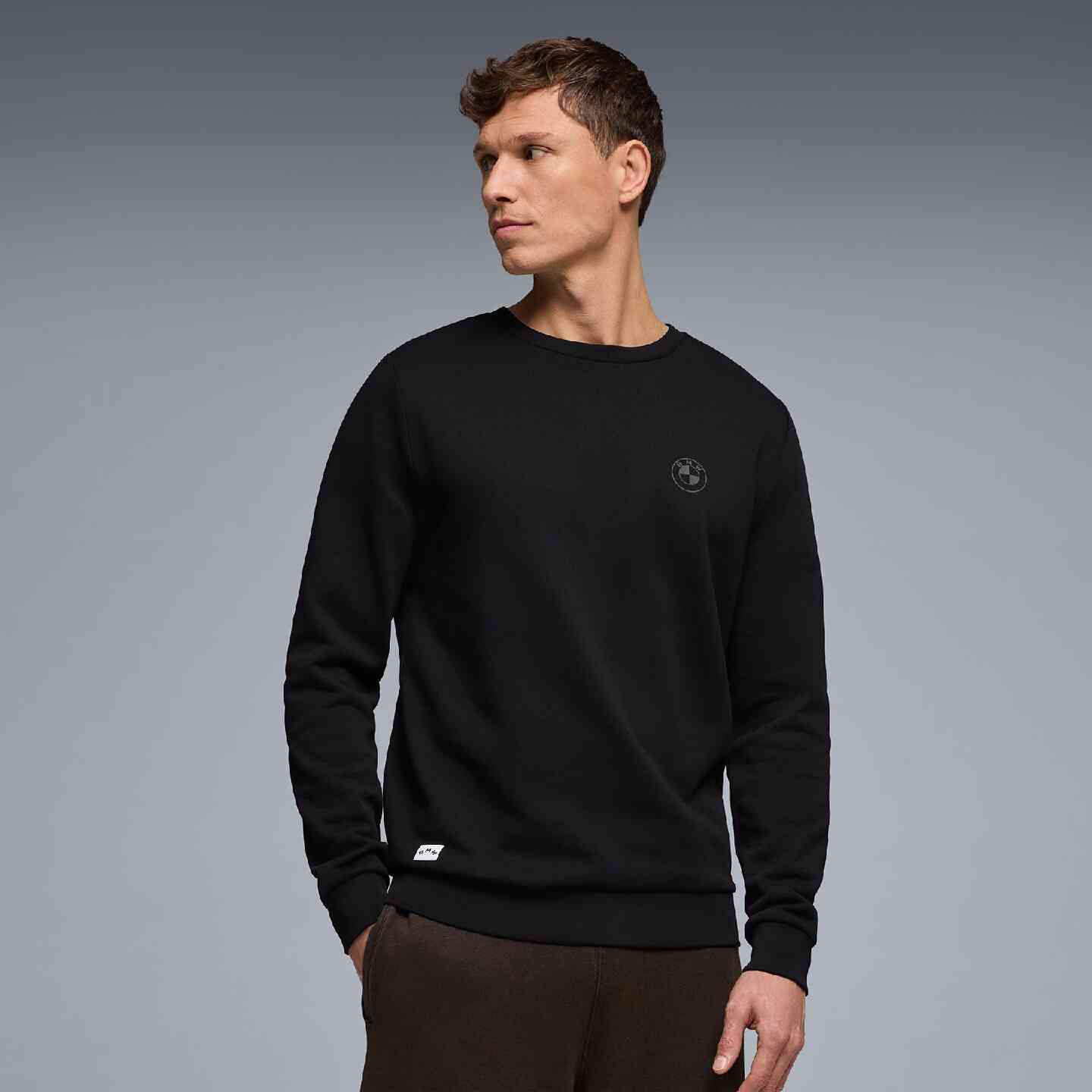 BMW Unisex Sweater Arc Black Regular Fit view 5