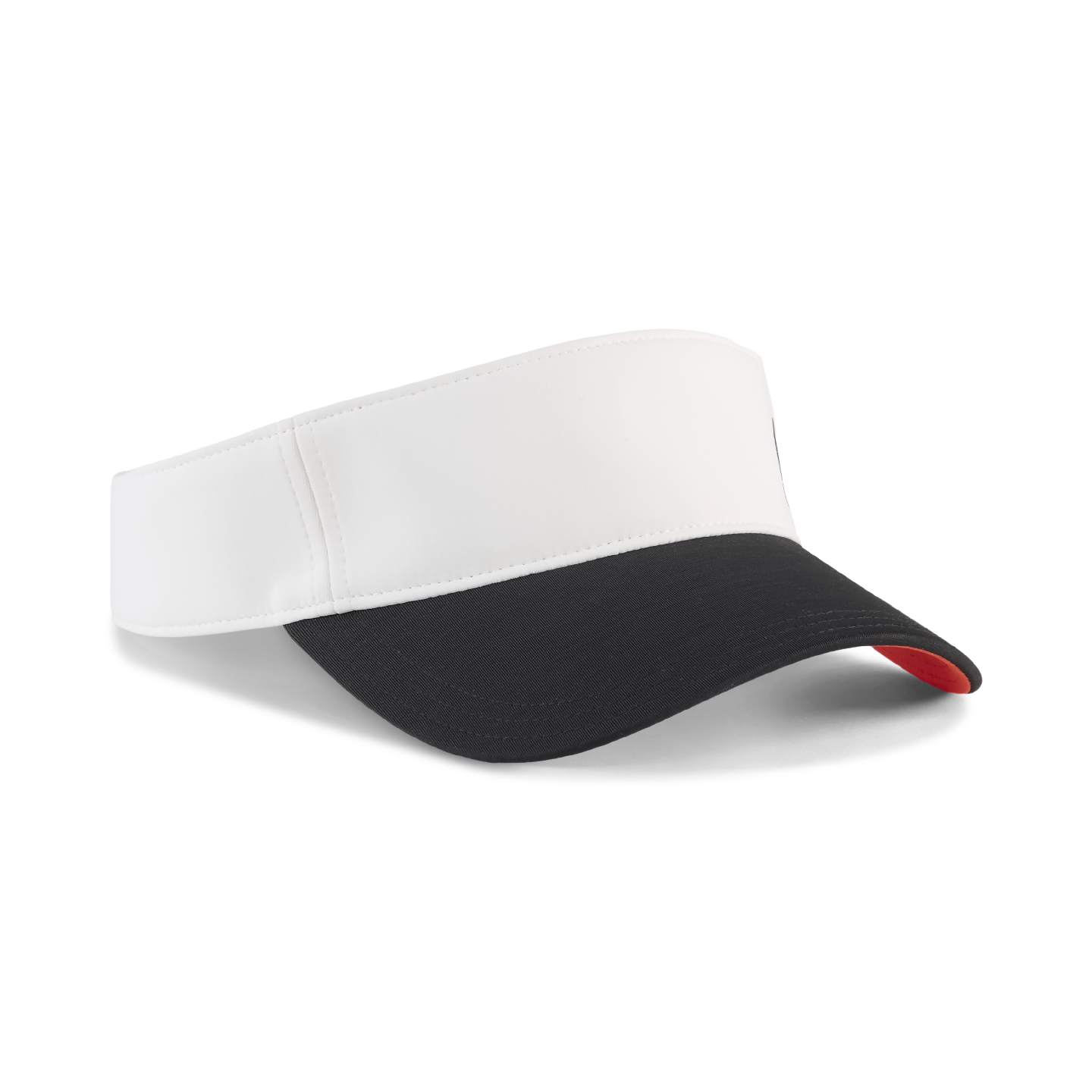 PUMA I BMW Women's Sport Visor White | Black Visor view 2