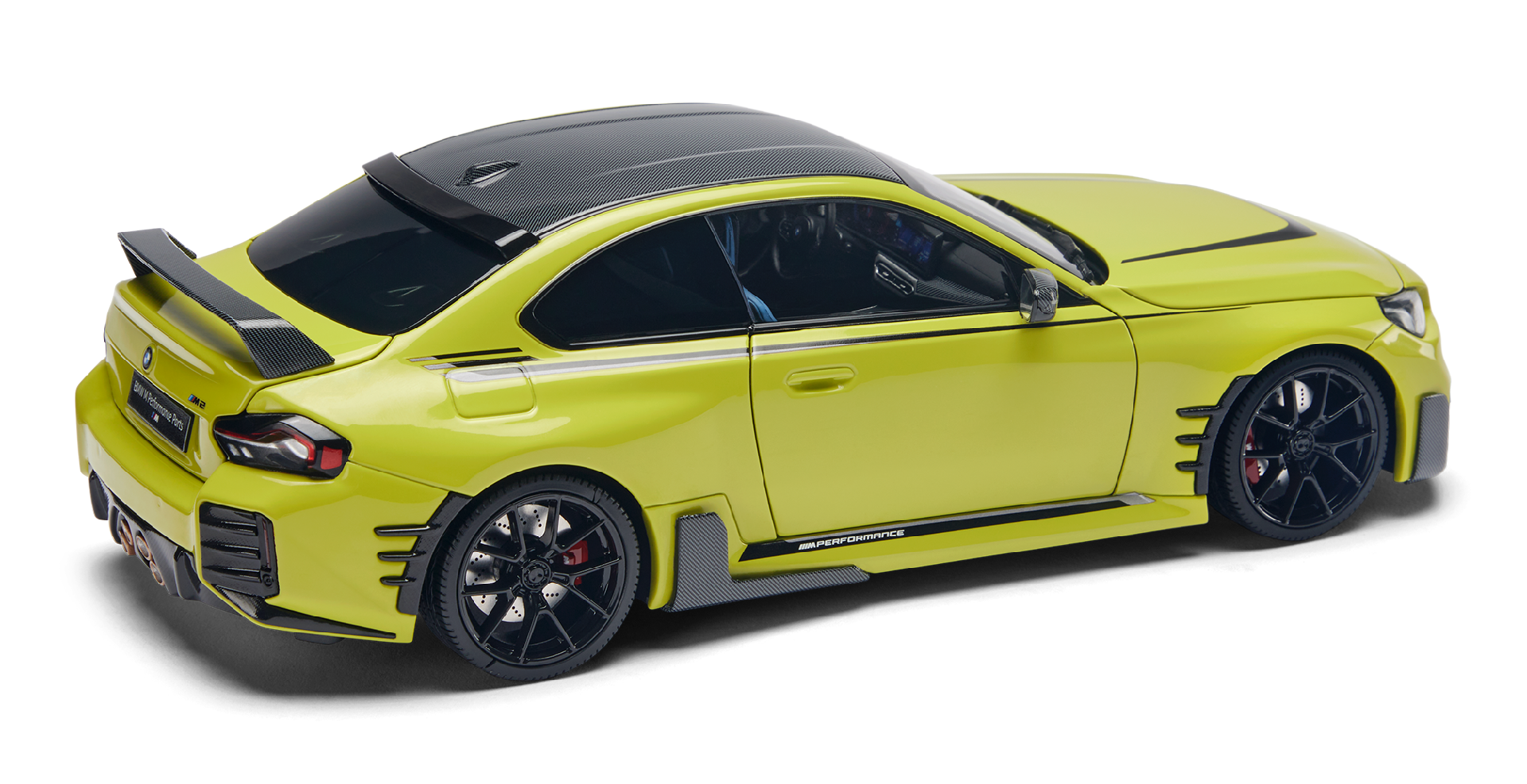 BMW M2 Miniature 1:18 São Paulo Yellow view 2