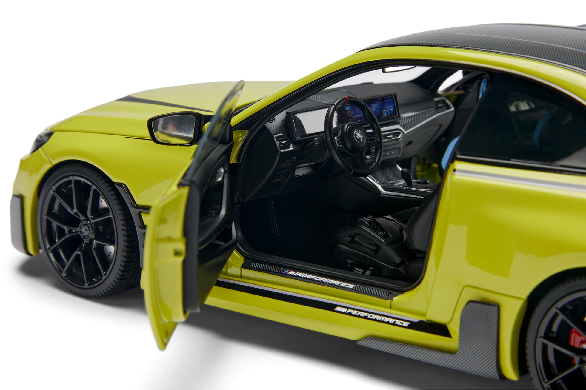 BMW M2 Miniature 1:18 São Paulo Yellow view 3