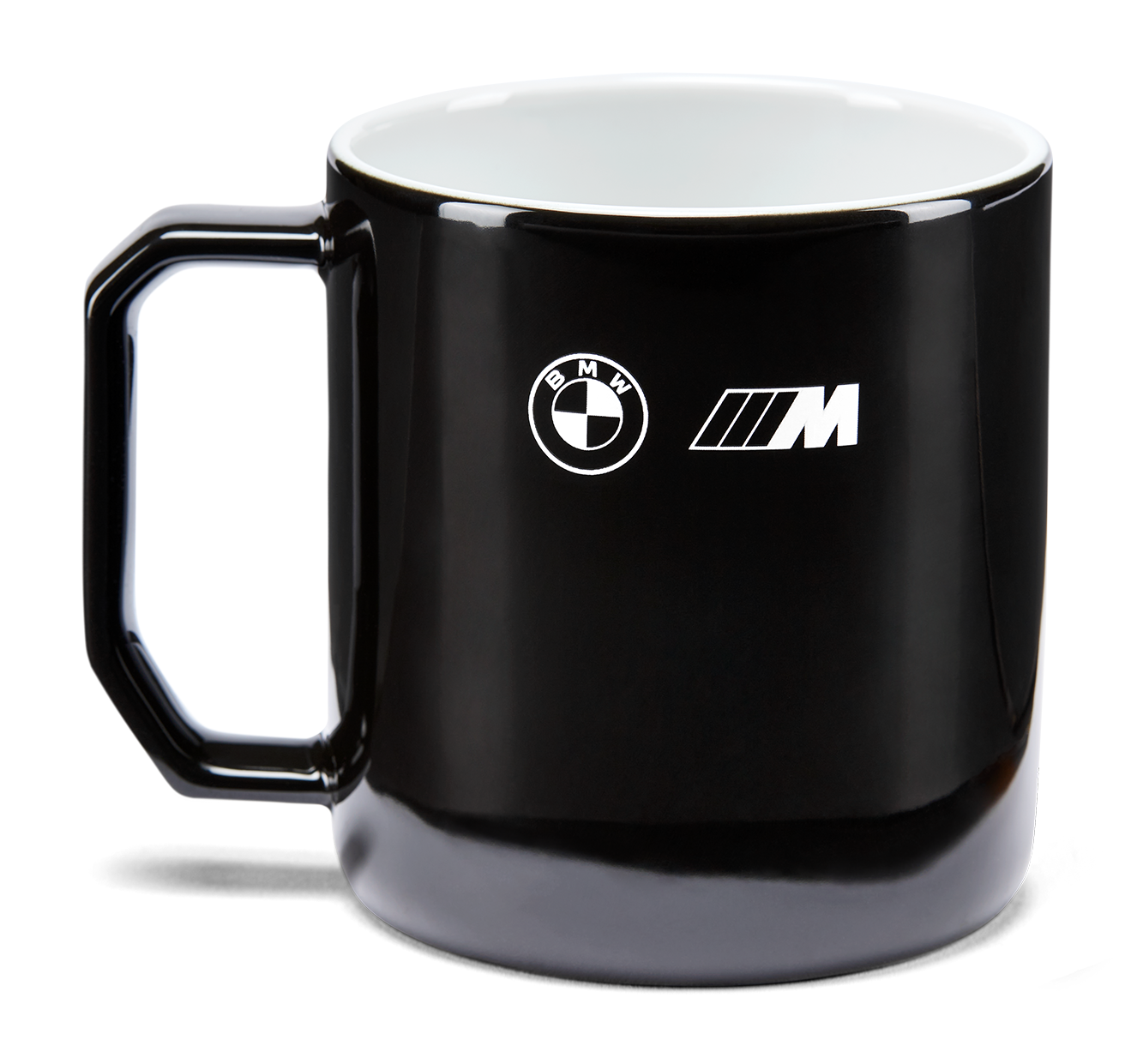 BMW M Mug Small White Logo | Black view 2