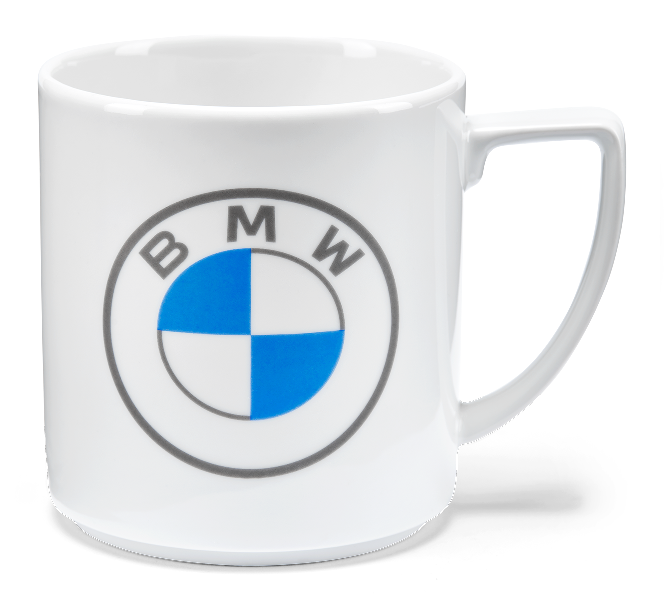 BMW Mug Coloured Logo | White