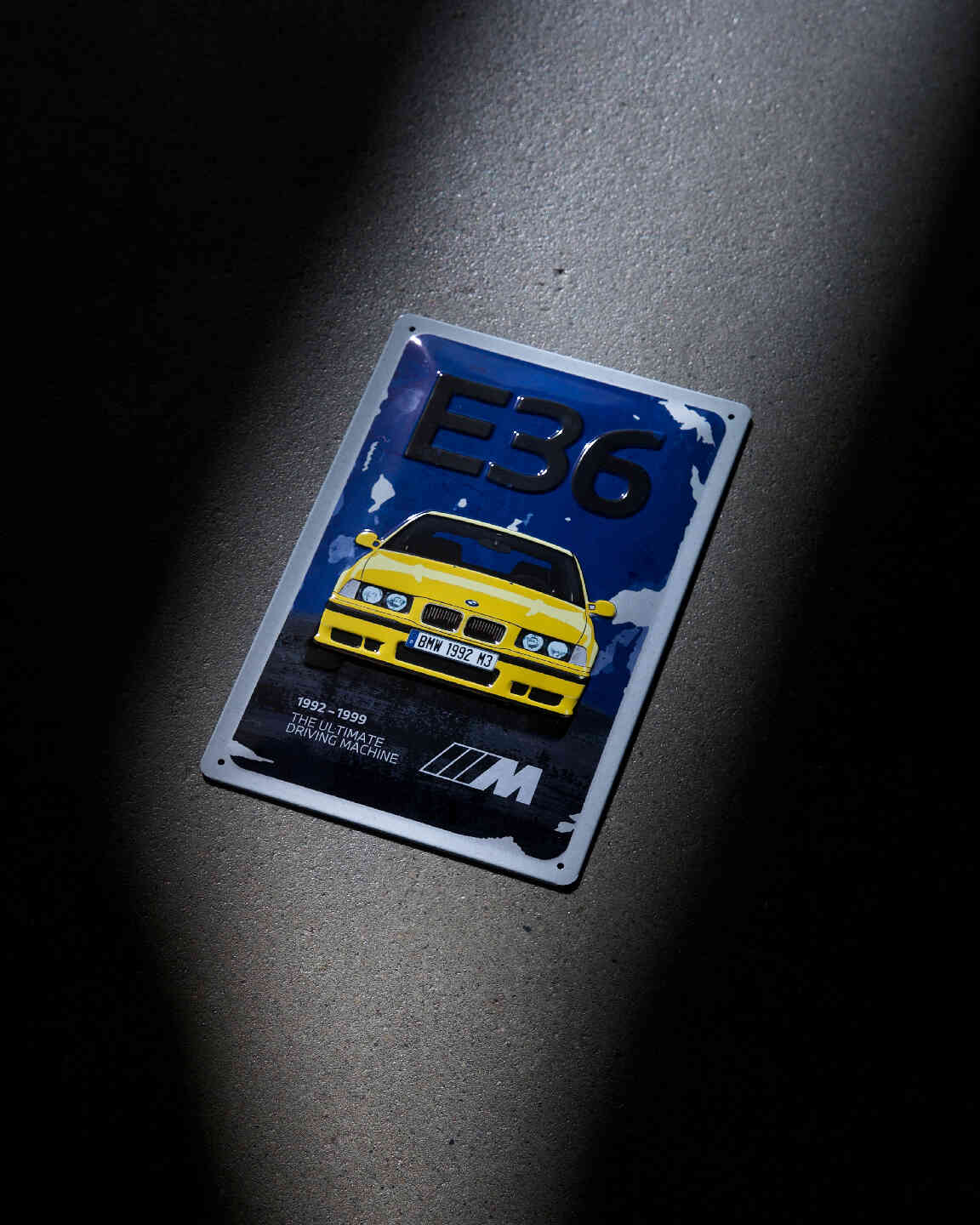 BMW M3 Metal Sign E36
