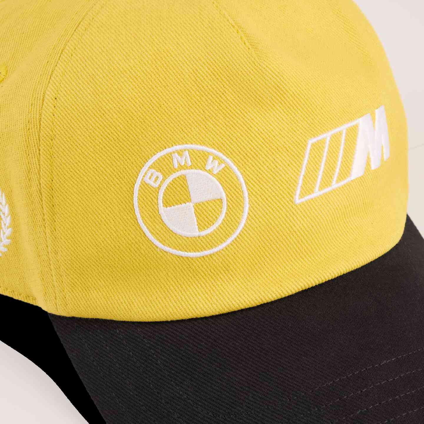 BMW M M3 Dad Cap Yellow Black Brim view 3