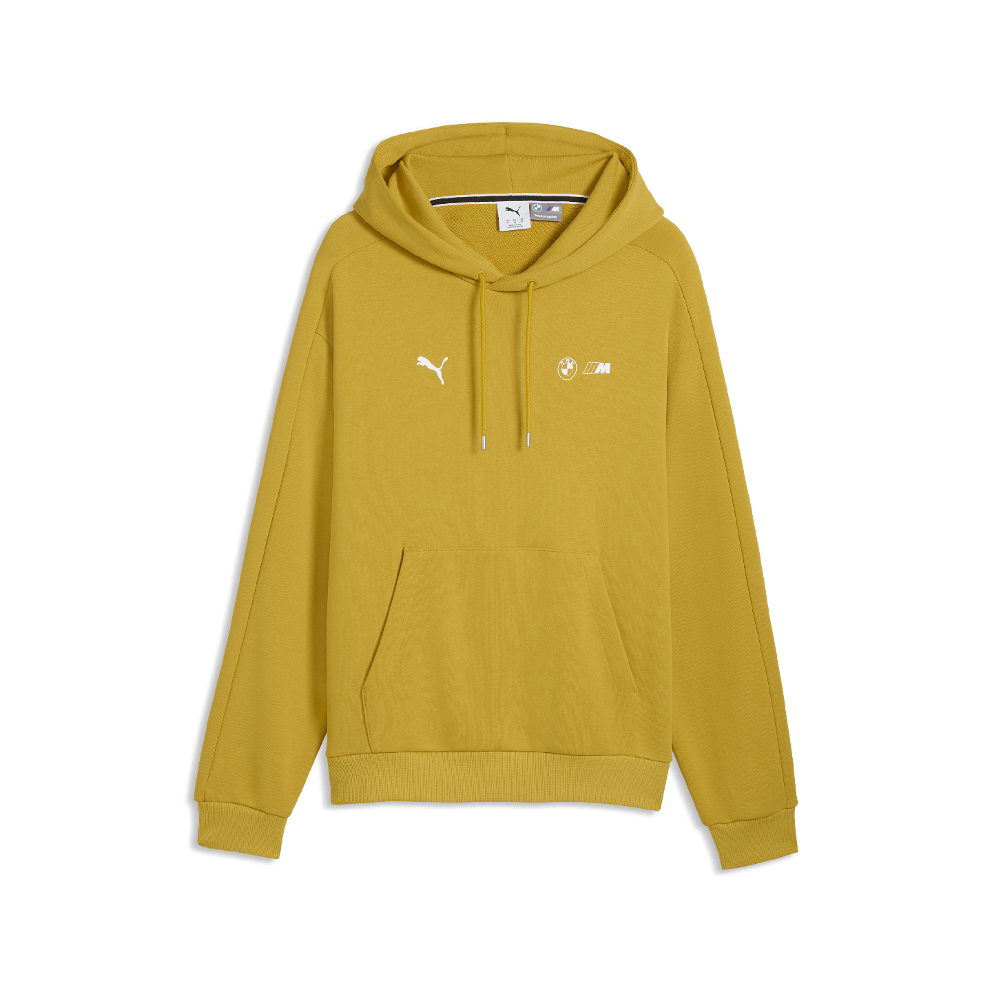 PUMA | BMW M M3 Unisex T7 Hoodie Yellow Relaxed Fit view 2