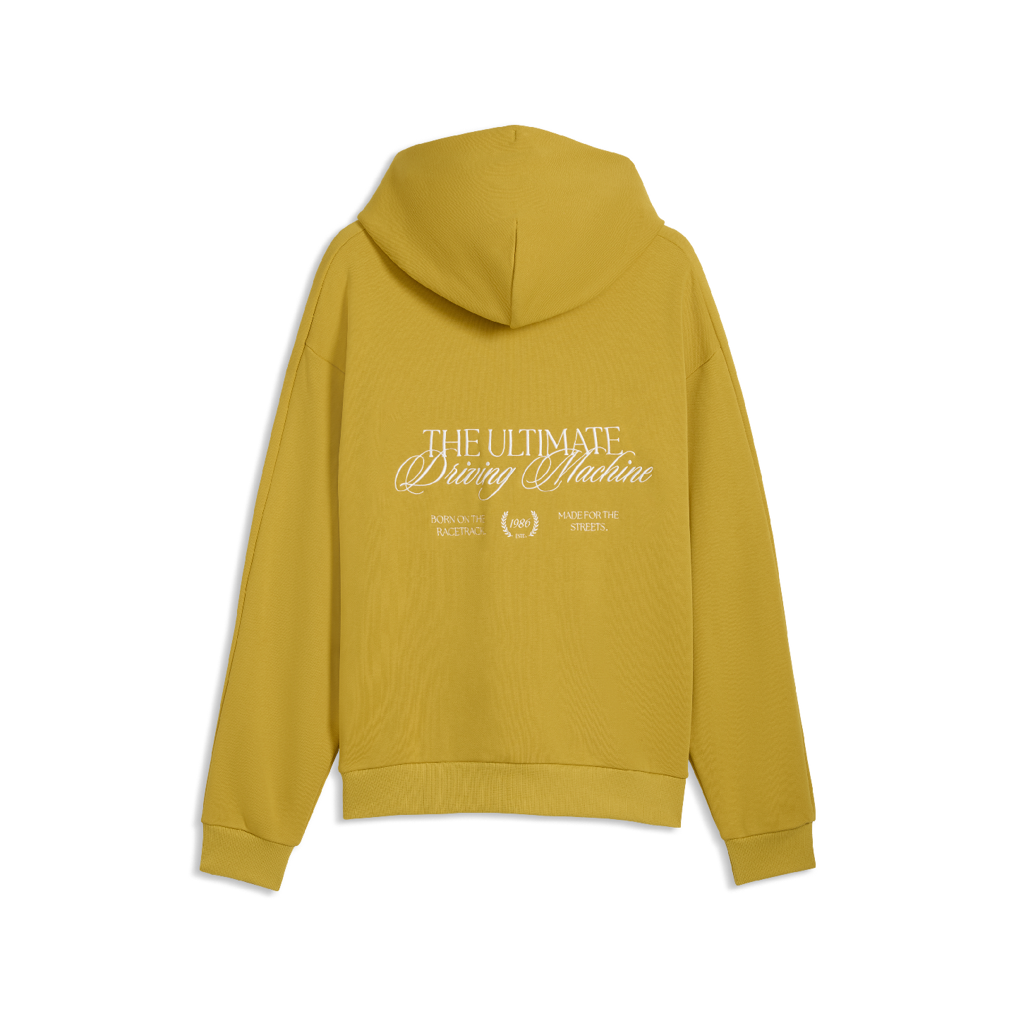 PUMA | BMW M M3 Unisex T7 Hoodie Yellow Relaxed Fit