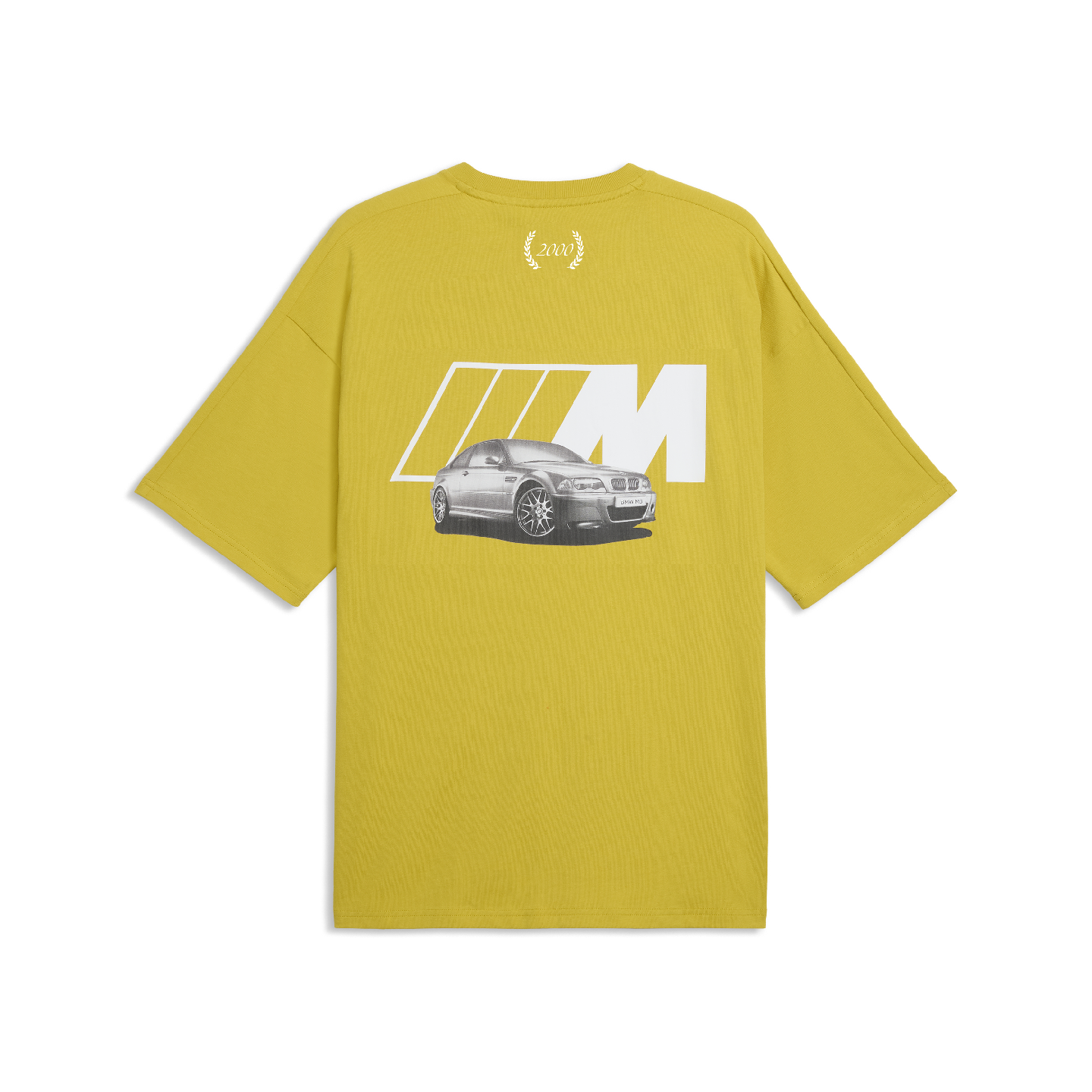 PUMA | BMW M M3 Unisex T7 Tee Yellow Relaxed Fit