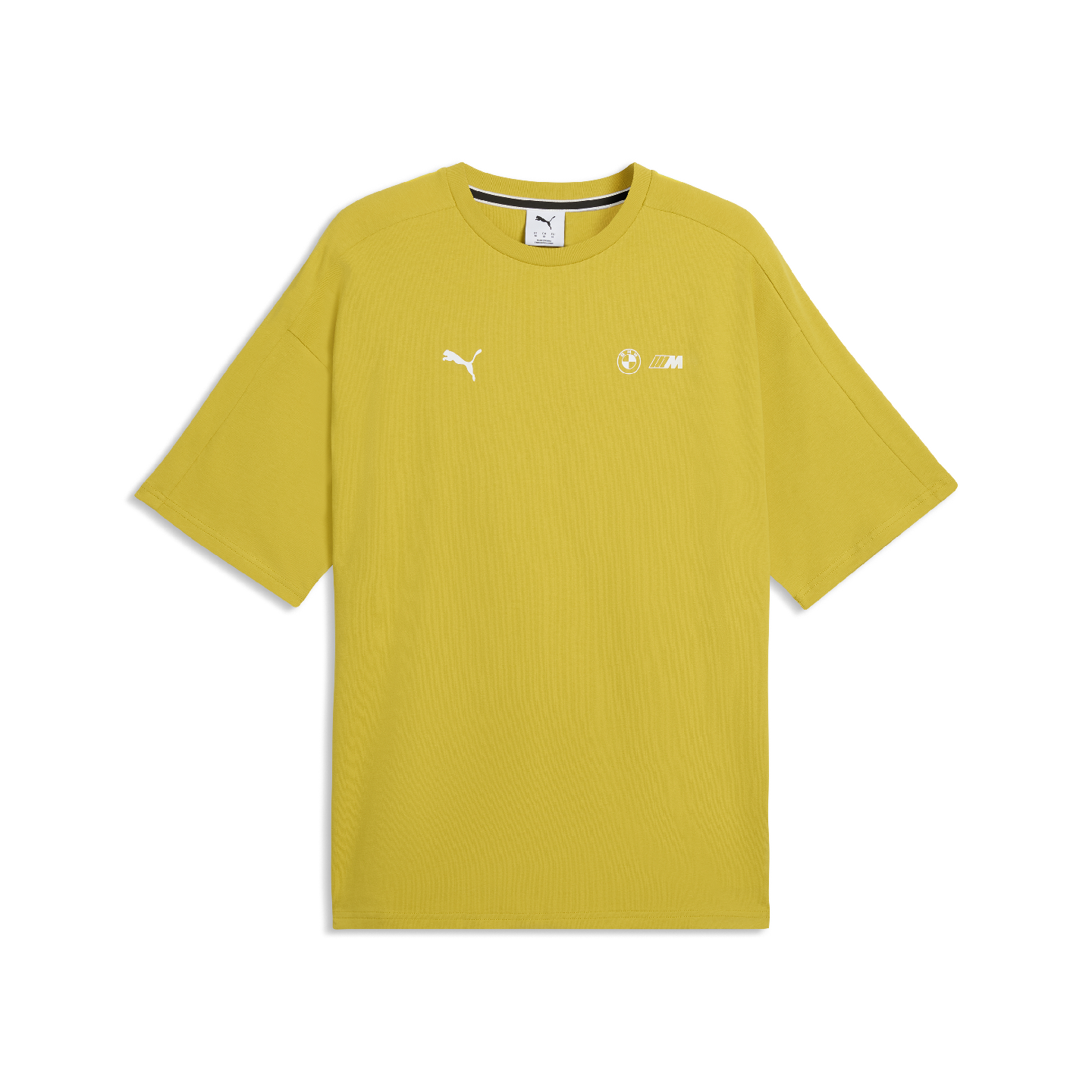 PUMA | BMW M M3 Unisex T7 Tee Yellow Relaxed Fit view 2