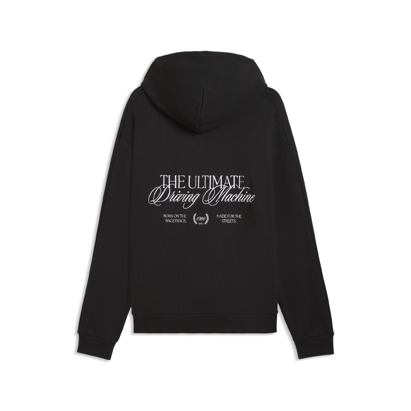 PUMA | BMW M M3 Unisex T7 Hoodie Black Relaxed Fit