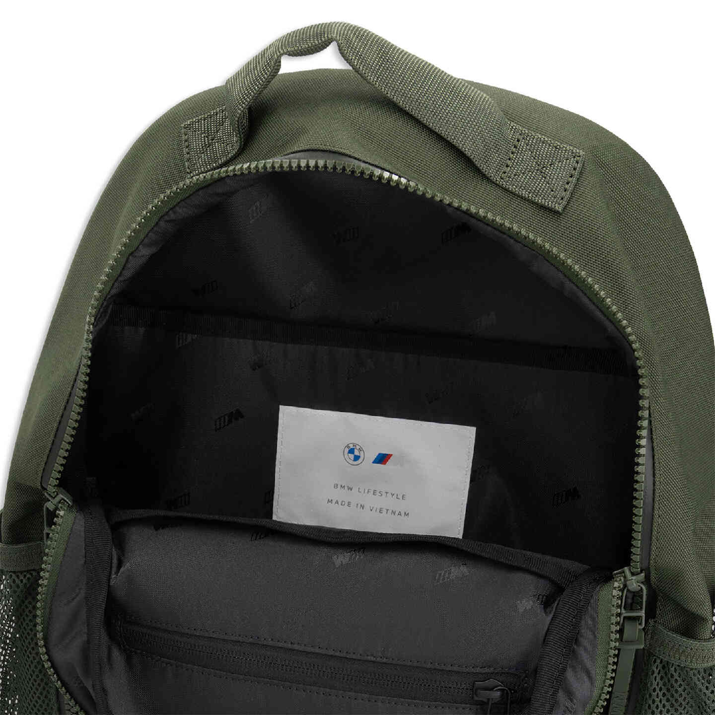 BMW M Backpack Green view 3