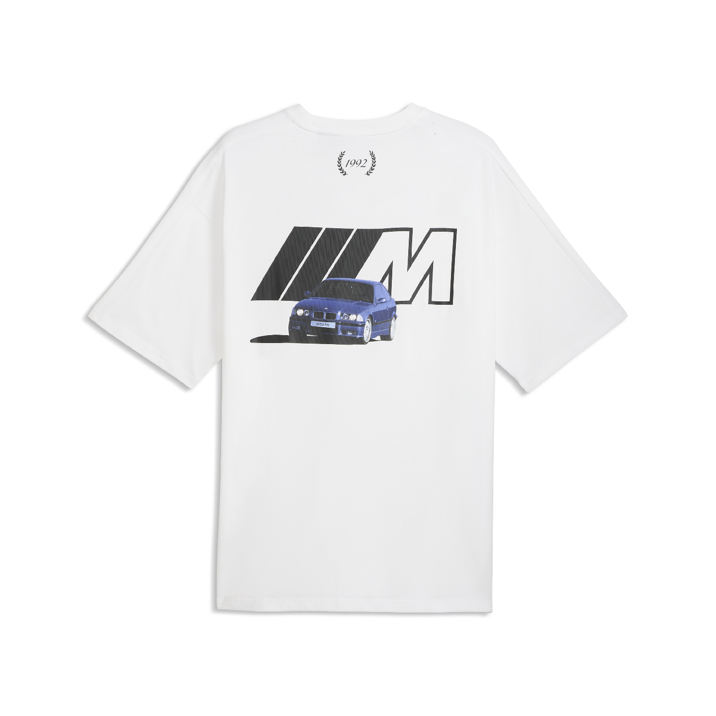 PUMA | BMW M M3 Unisex T7 Tee White Relaxed Fit