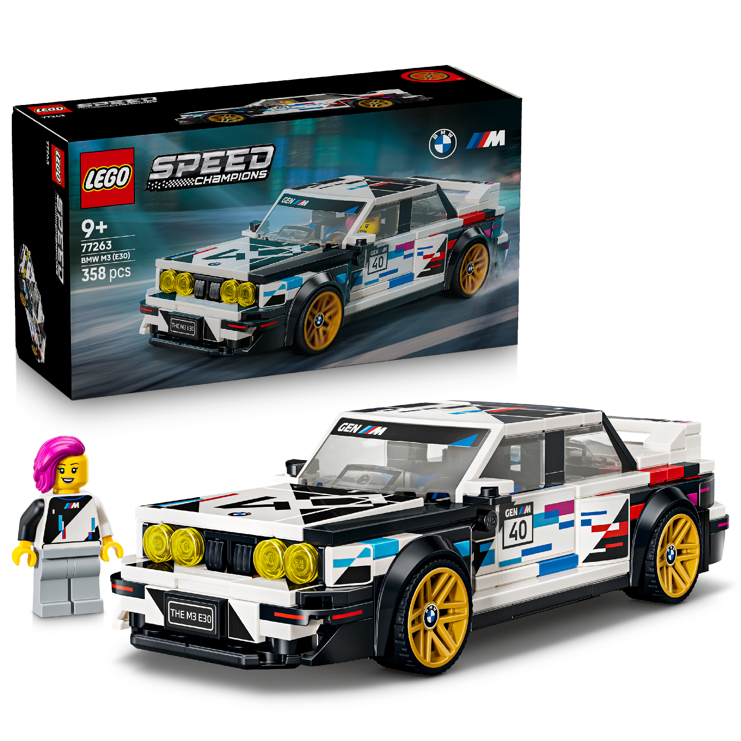 LEGO Set Speed Champions BMW M3 (E30)