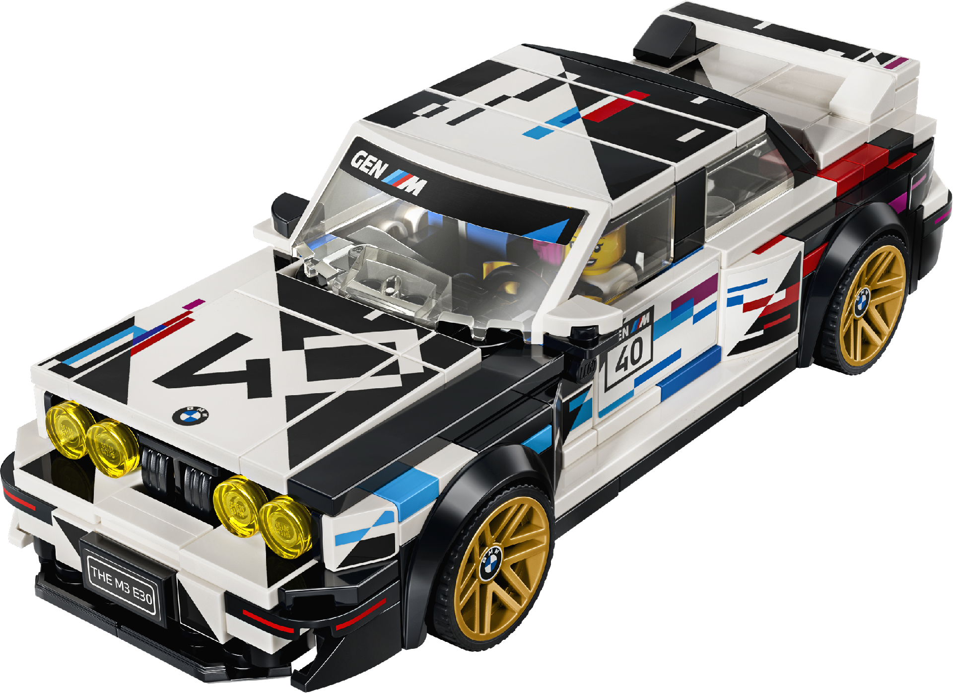 LEGO Set Speed Champions BMW M3 (E30) view 3