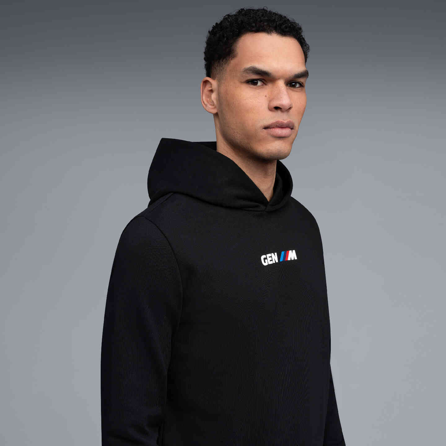 BMW Gen M Unisex Hoodie Regular Fit Black  view 3