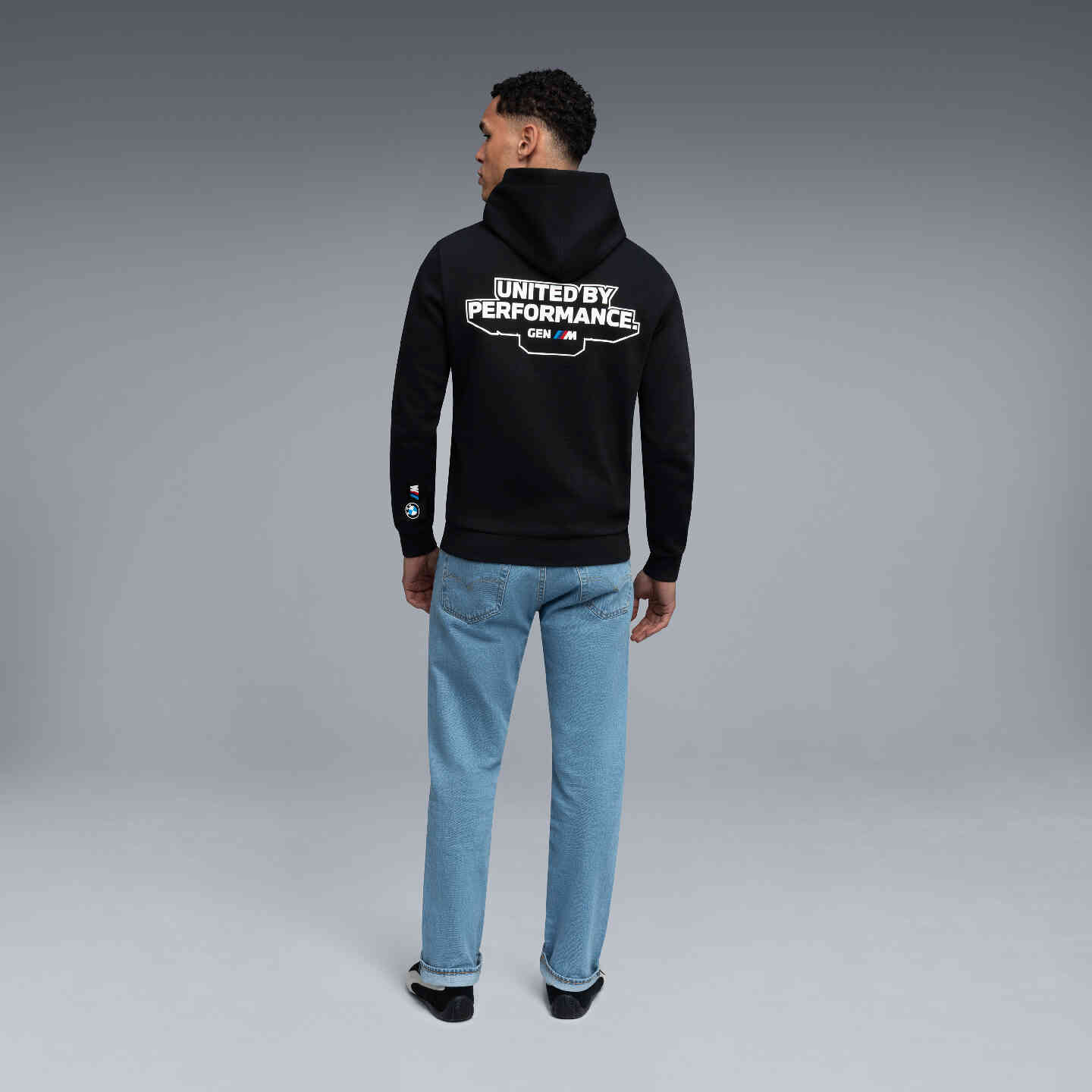 BMW Gen M Unisex Hoodie Regular Fit Black  view 4