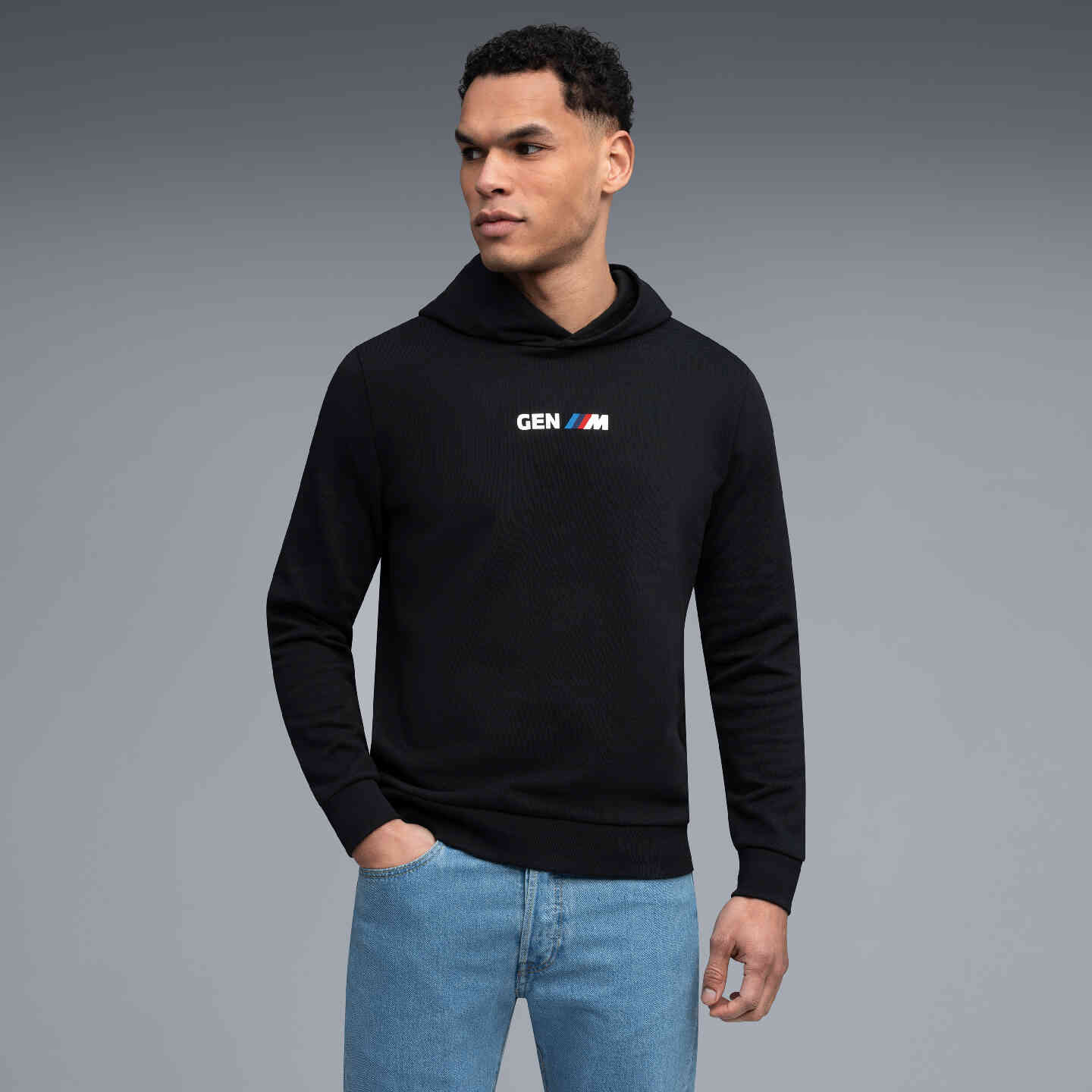 BMW Gen M Unisex Hoodie Regular Fit Black  view 5