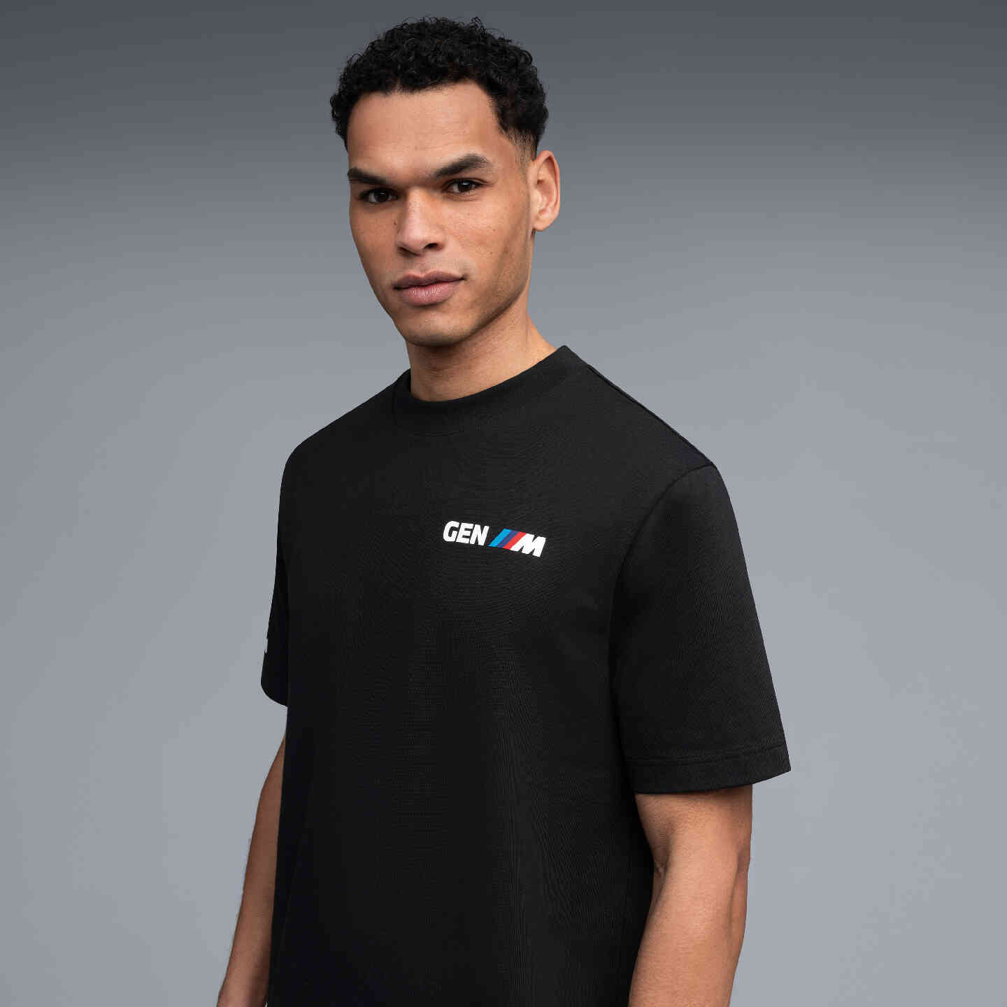 BMW Gen M Unisex T-Shirt Oversized Fit Black  view 5